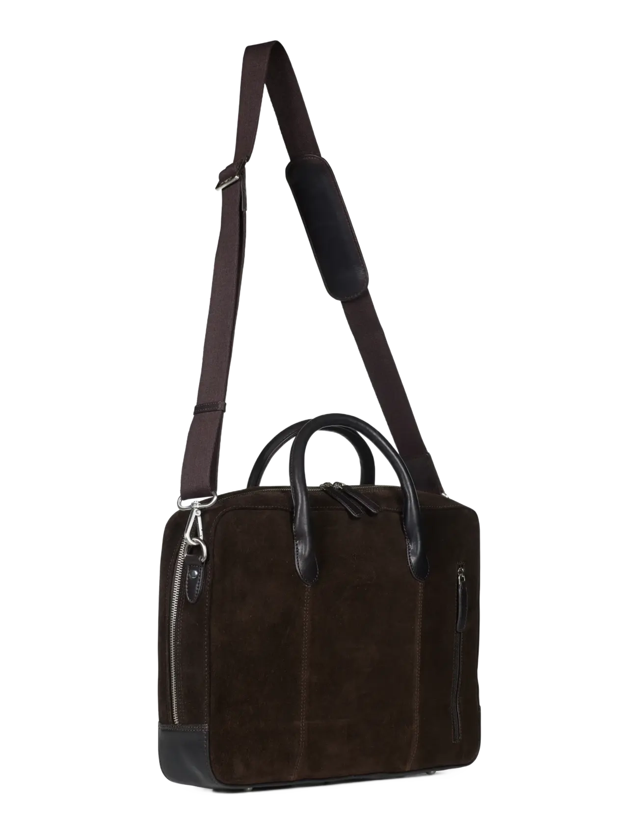 Howard London - Laptop Bag Suede Wilfred - osta olukorra järgi - brown - 2