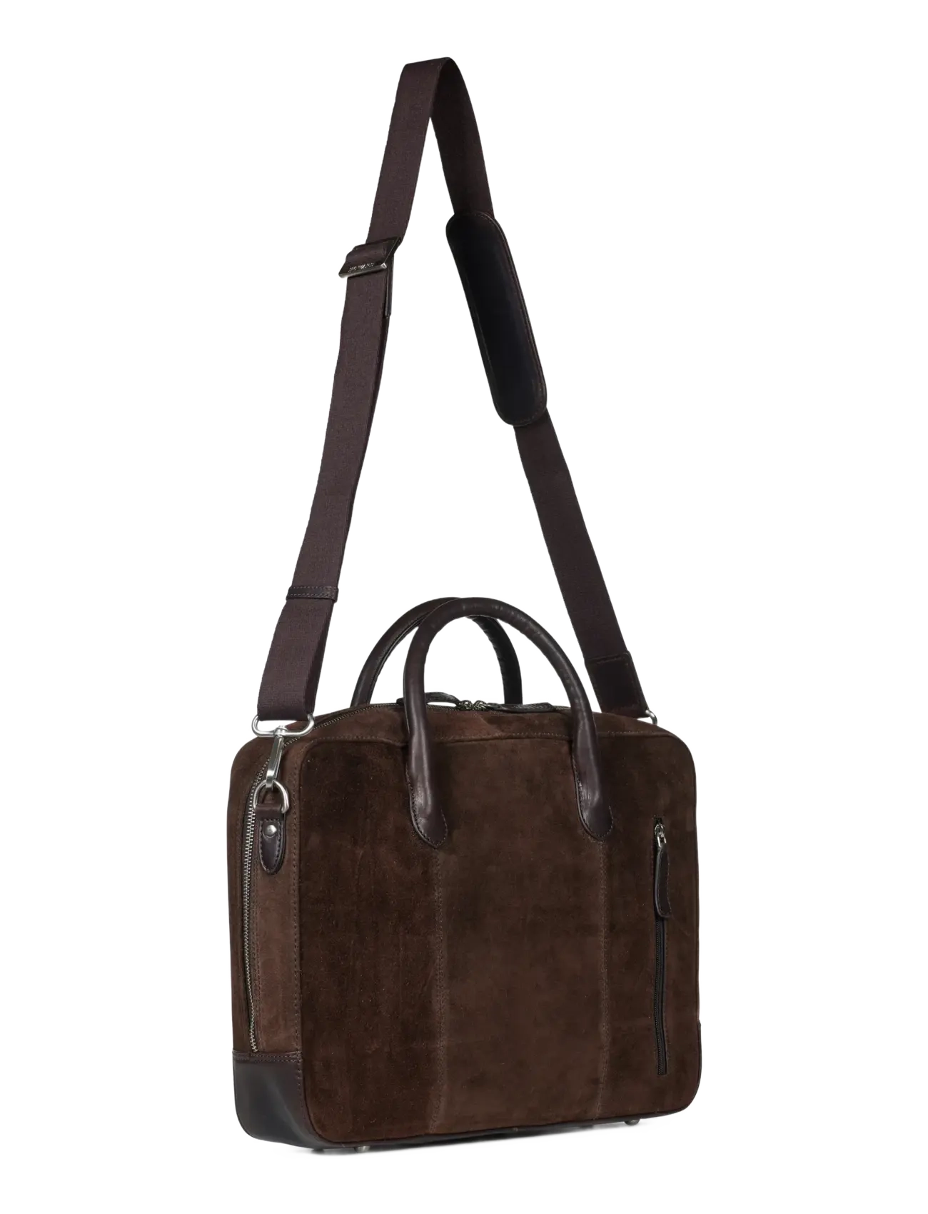 Howard London - Laptop Bag Suede Wilfred - nach anlass kaufen - dark brown - 2