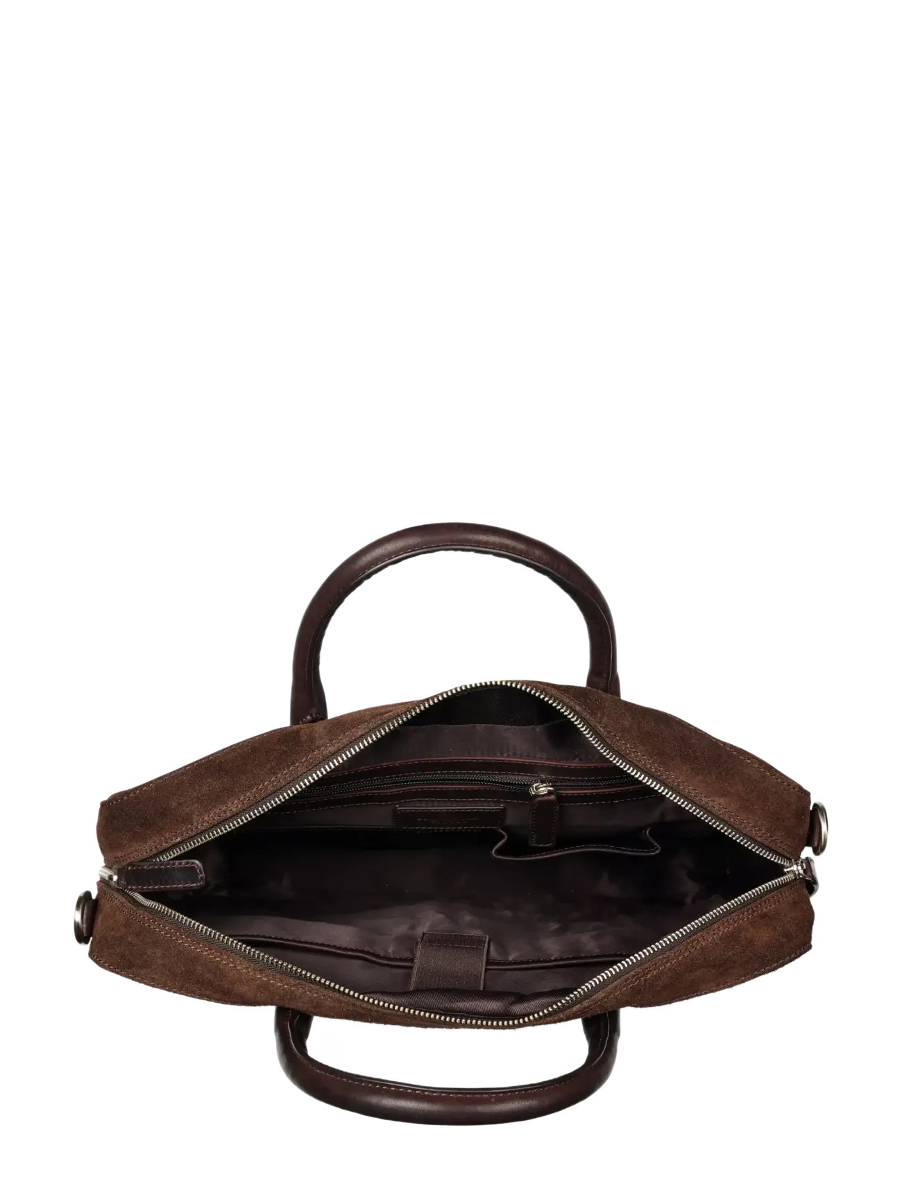 Howard London - Laptop Bag Suede Wilfred - nach anlass kaufen - dark brown - 3