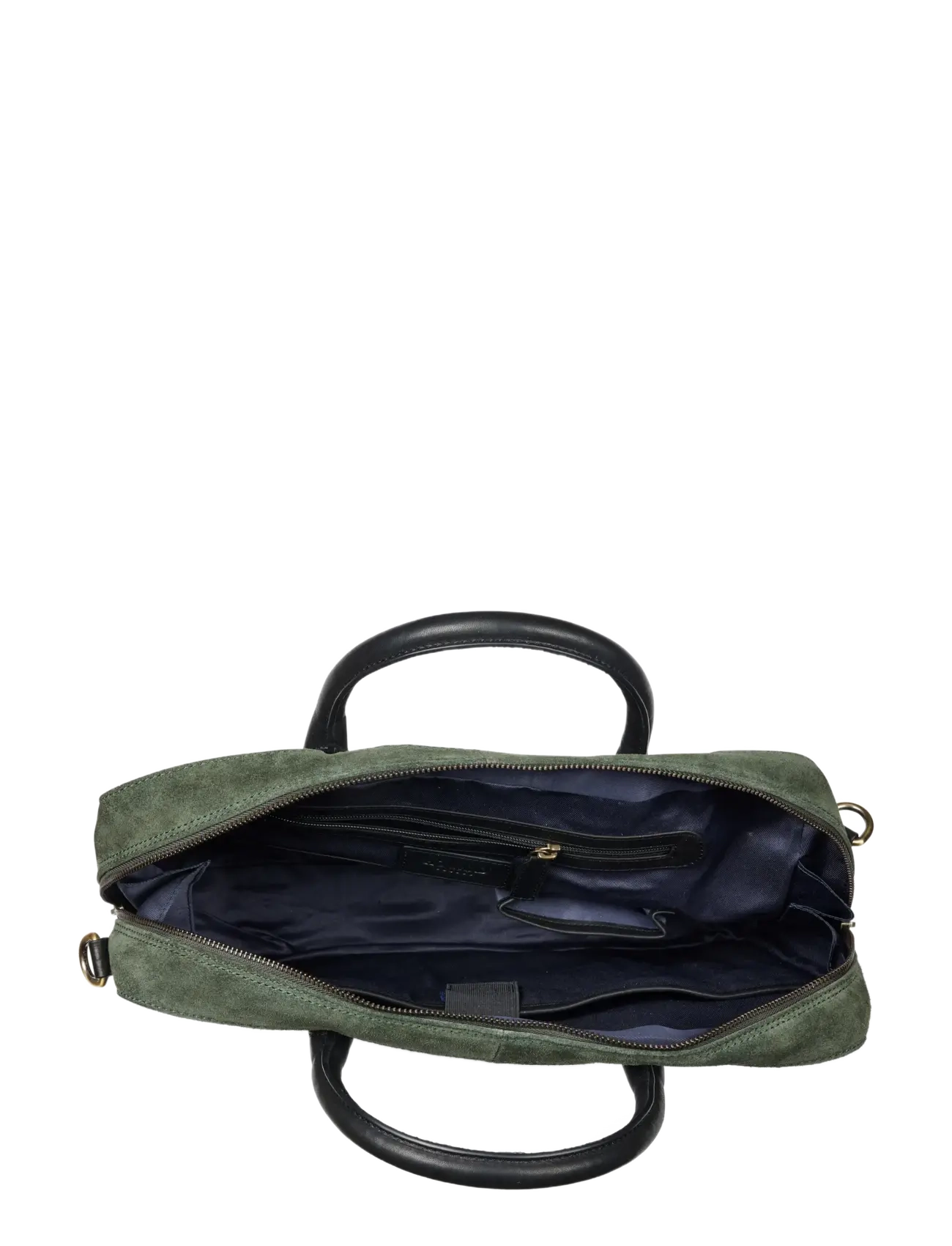 Howard London - Laptop Bag Suede Wilfred - osta olukorra järgi - green - 3