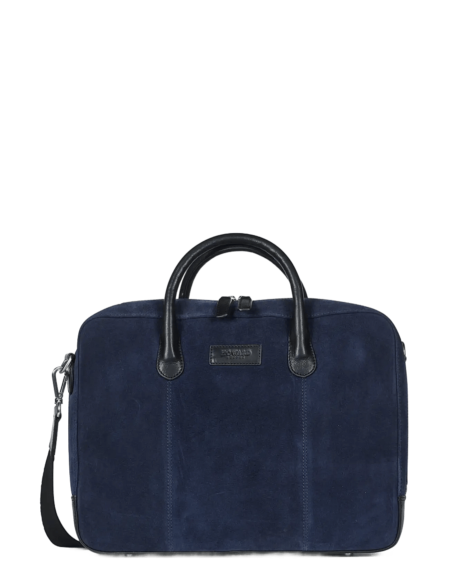 Howard London - Laptop Bag Suede Wilfred - shoppa efter tillfälle - navy - 1