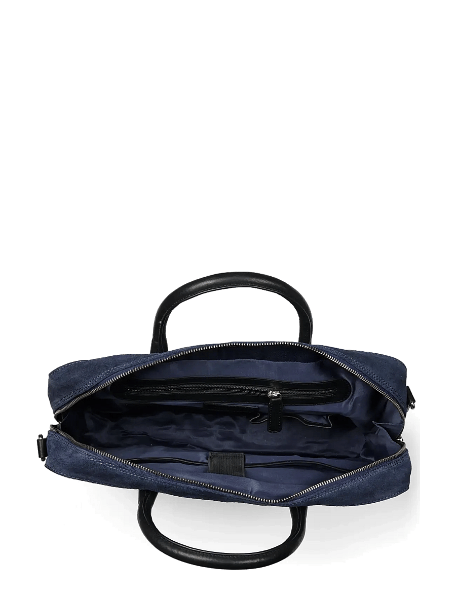 Howard London - Laptop Bag Suede Wilfred - shoppa efter tillfälle - navy - 3