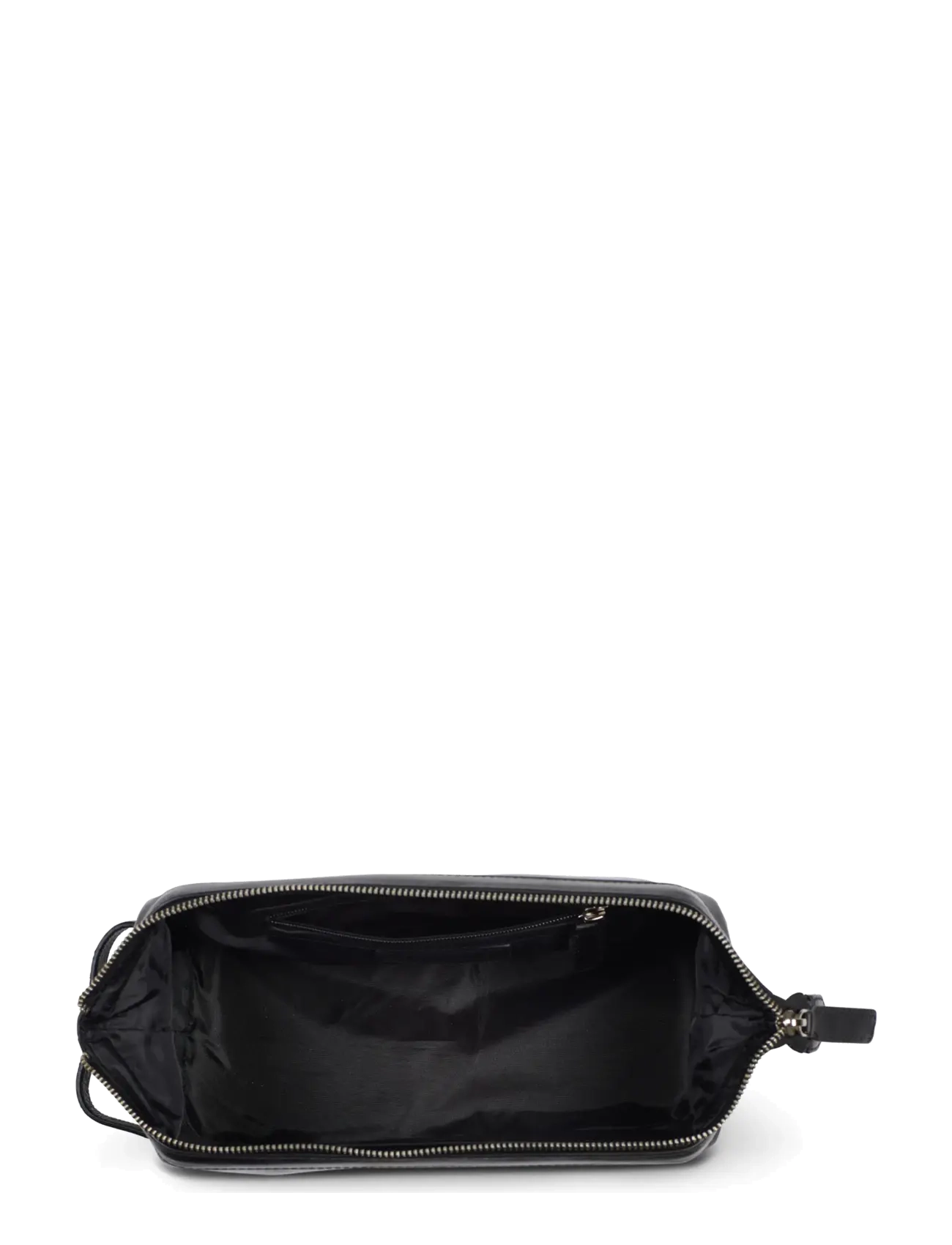 Howard London - Washbag Steven Leather - toilettenartikel - black - 2