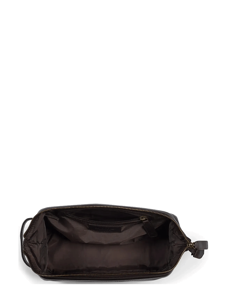 Howard London - Washbag Steven Leather - hygienartiklar - dark brown - 2