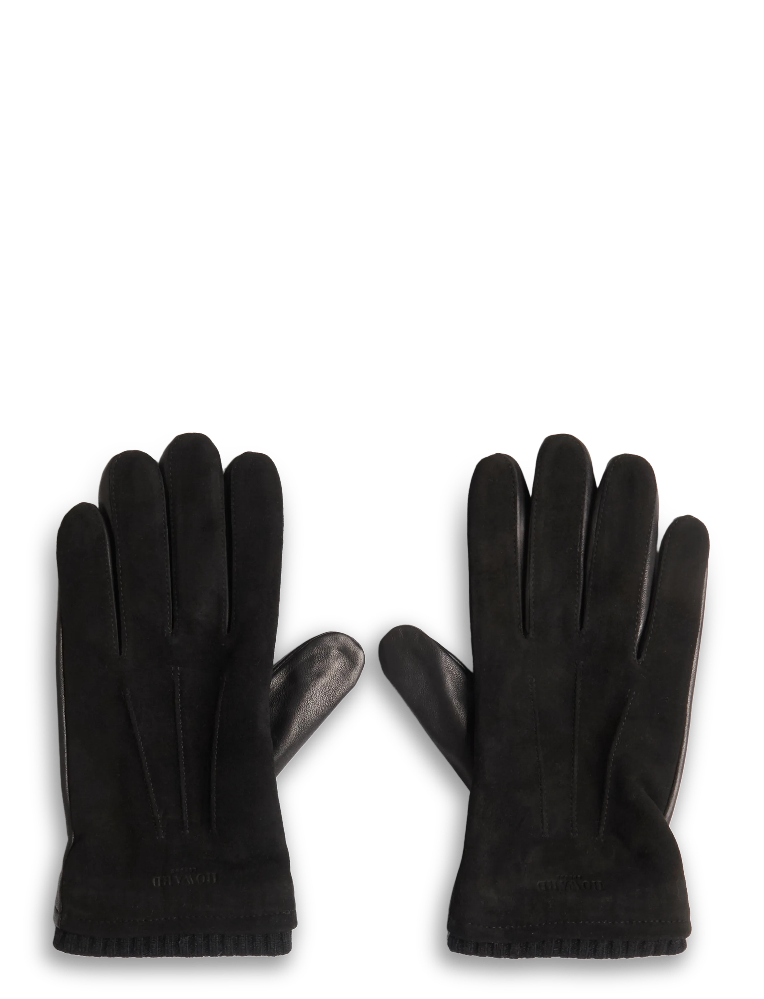 Howard London Leather Gloves Bob - Accessoires - BLACK / black