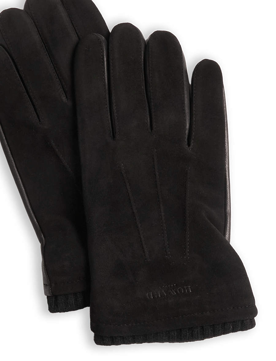 Howard London - Leather Gloves Bob - shoppa efter tillfälle - black - 2