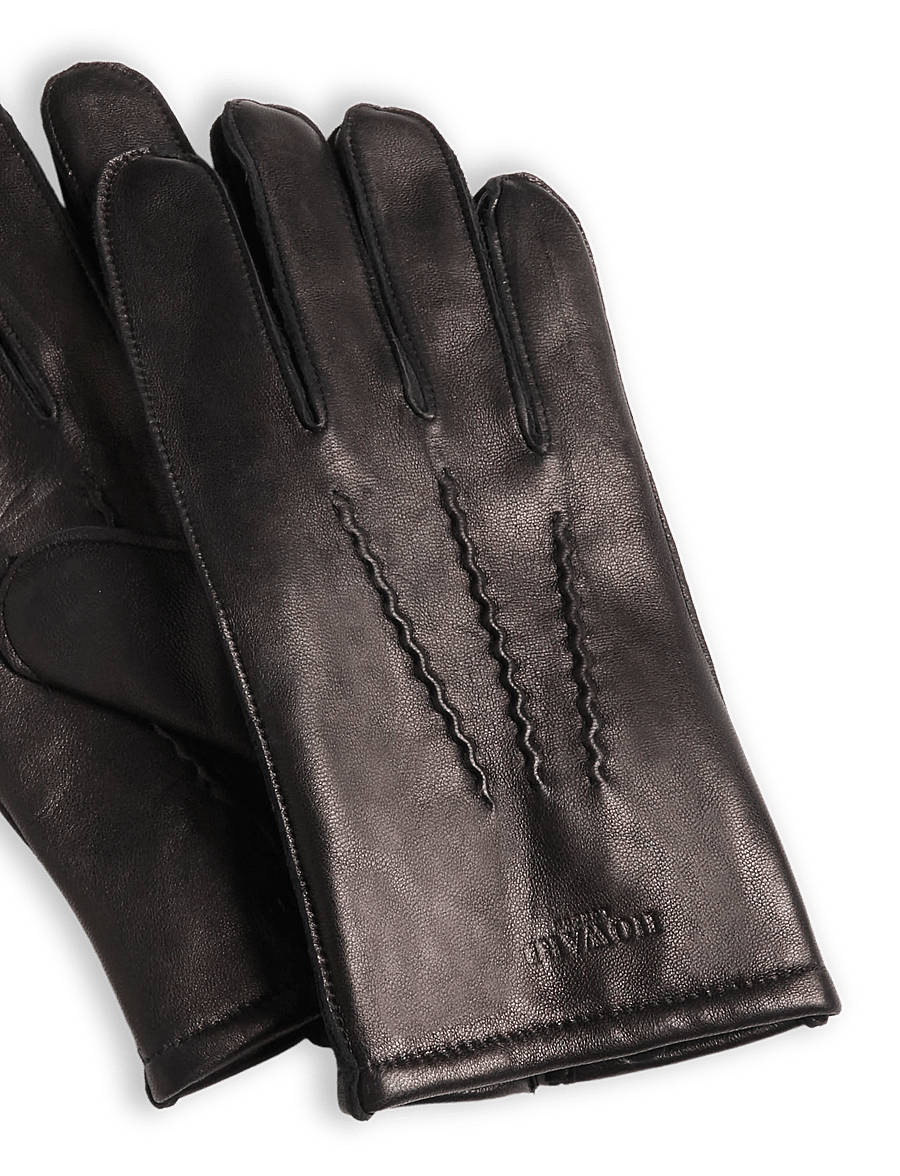 Howard London - Leather Gloves William - shoppa efter tillfälle - black - 2