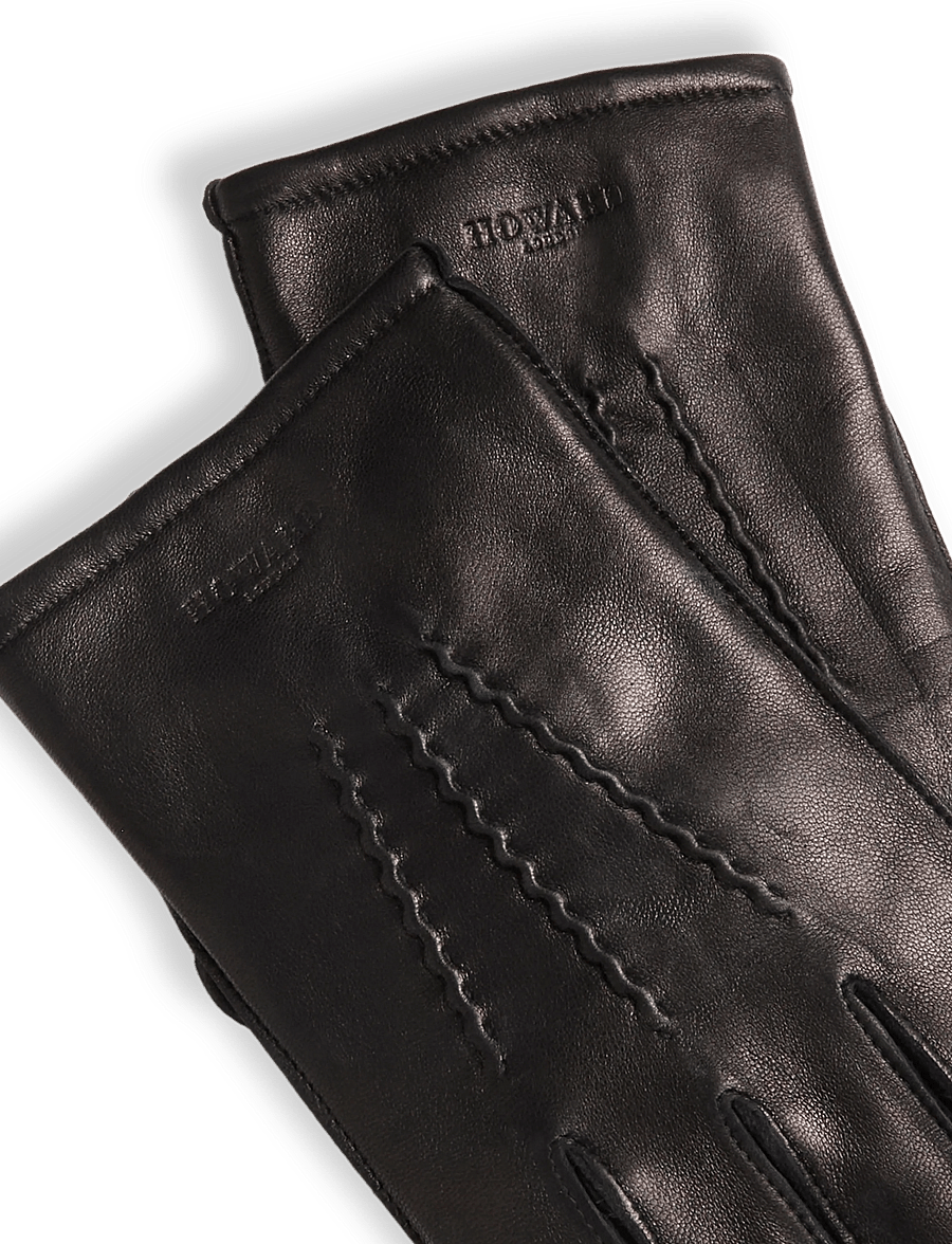 Howard London - Leather Gloves William - shoppa efter tillfälle - black - 3
