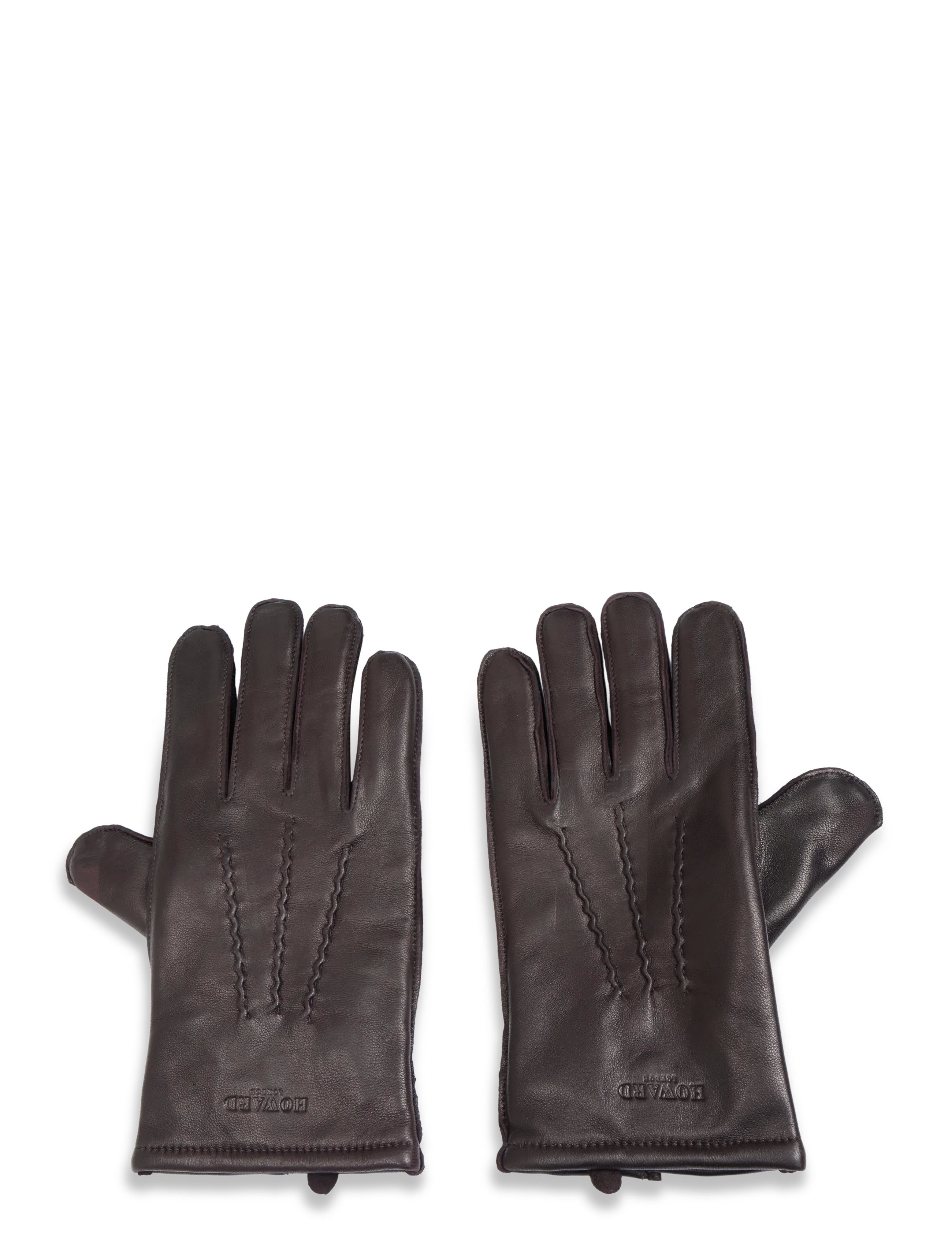 Howard London - Leather Gloves William - nach anlass kaufen - dark brown - 1