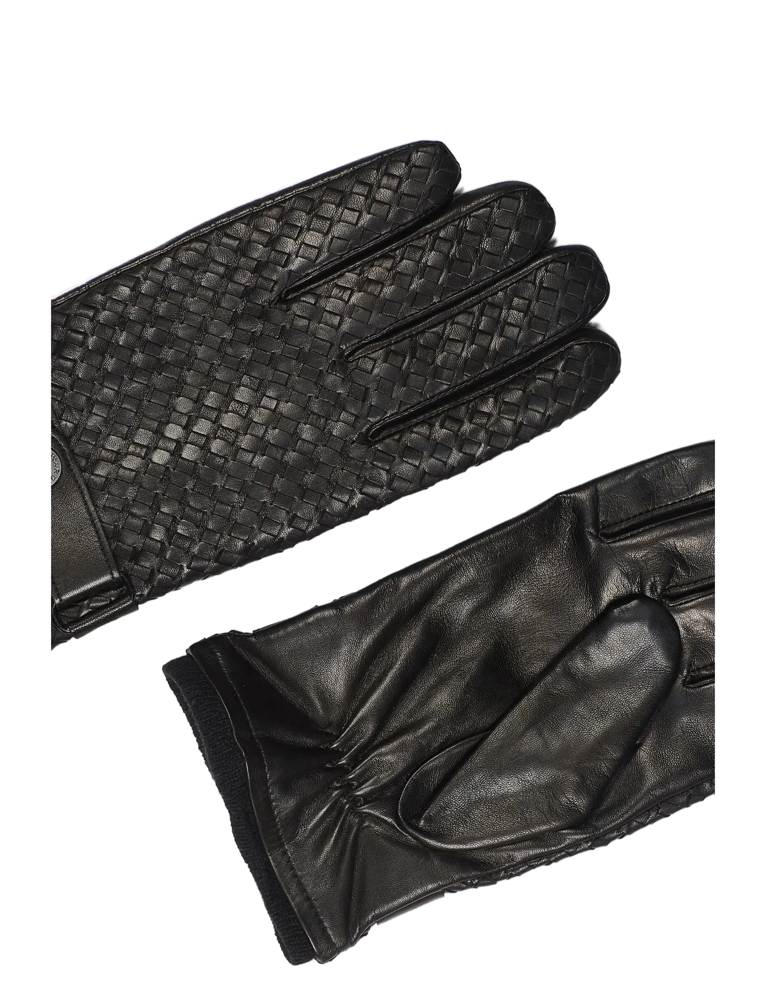 Howard London - Braided Leather Gloves Axel - nach anlass kaufen - black - 1