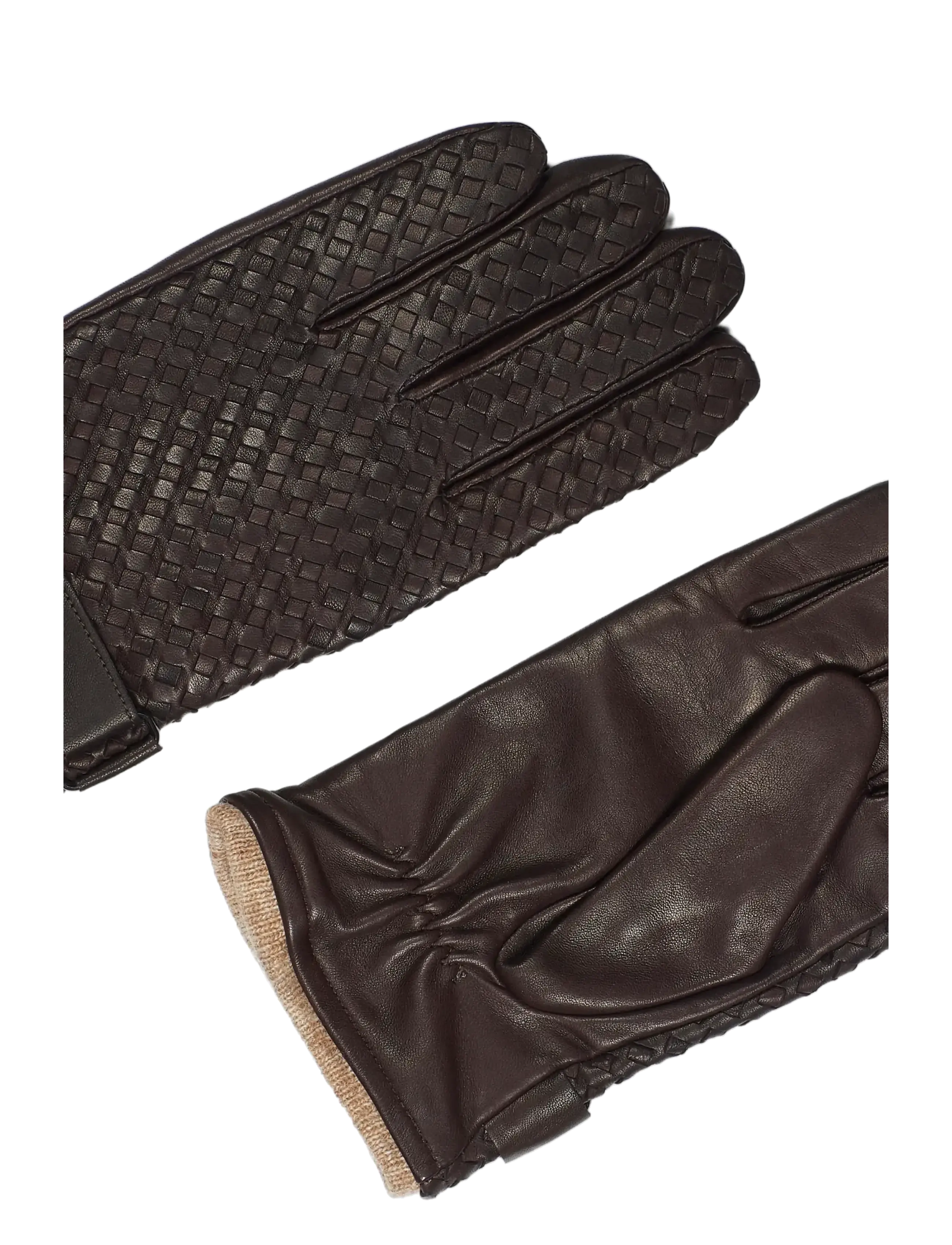 Howard London - Braided Leather Gloves Axel - nach anlass kaufen - dark brown - 1