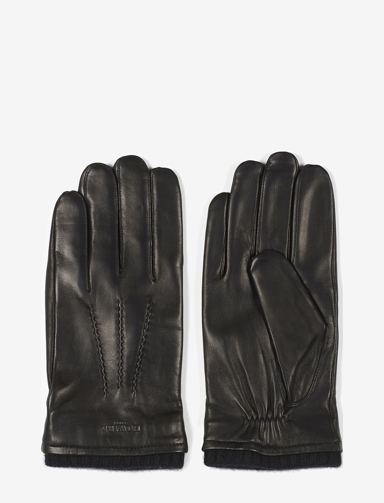 Howard London - Leather Gloves  Ted - shop efter anledning - black - 0