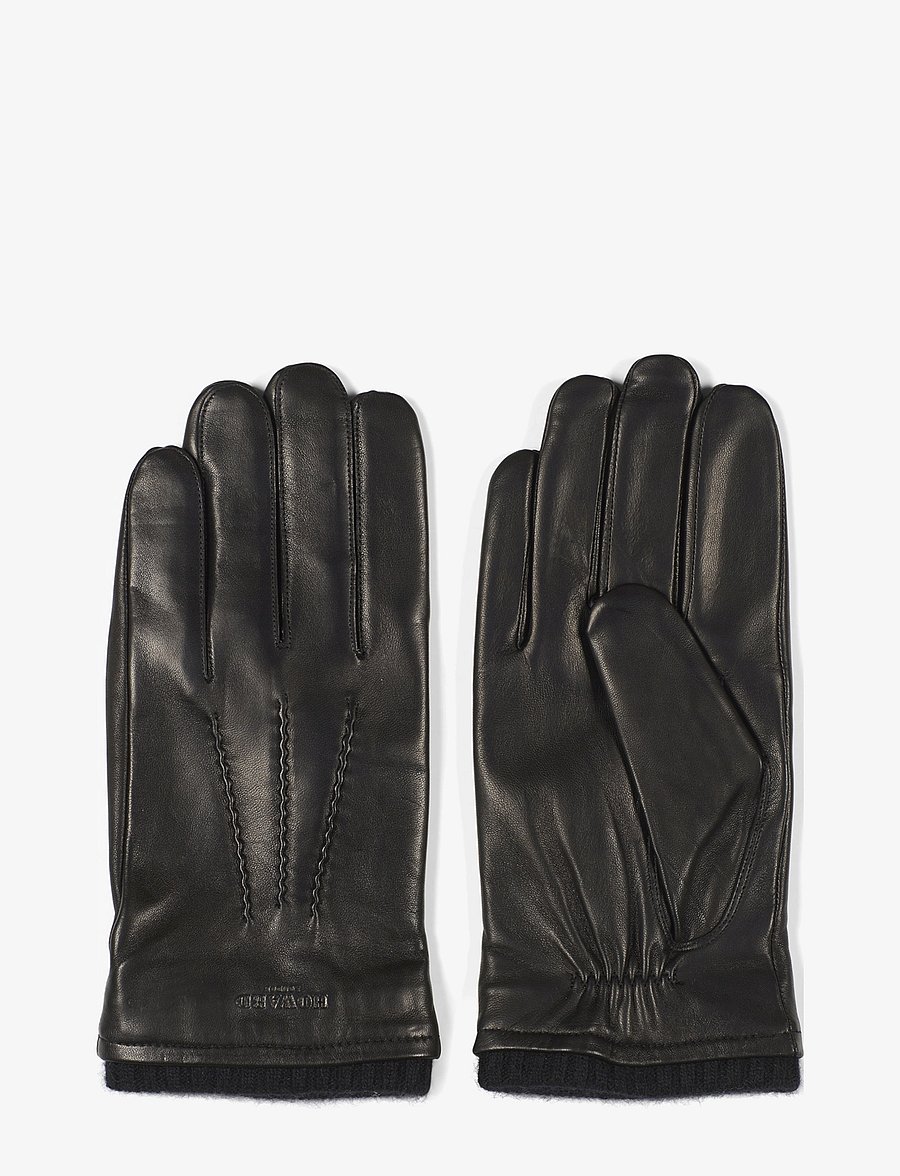 Howard London - Leather Gloves Ted - nach anlass kaufen - black - 0