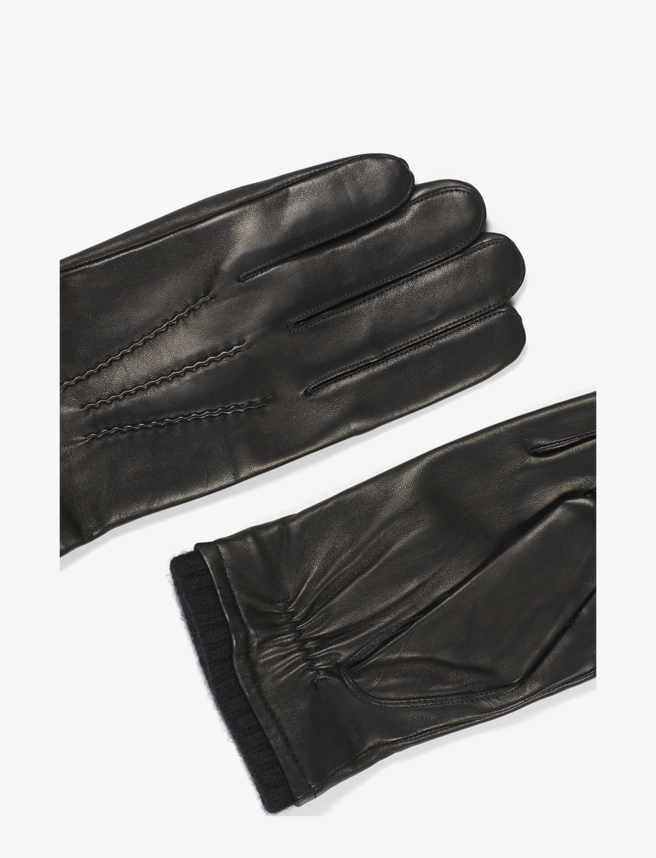Howard London - Leather Gloves  Ted - kupuj według okazji - black - 1