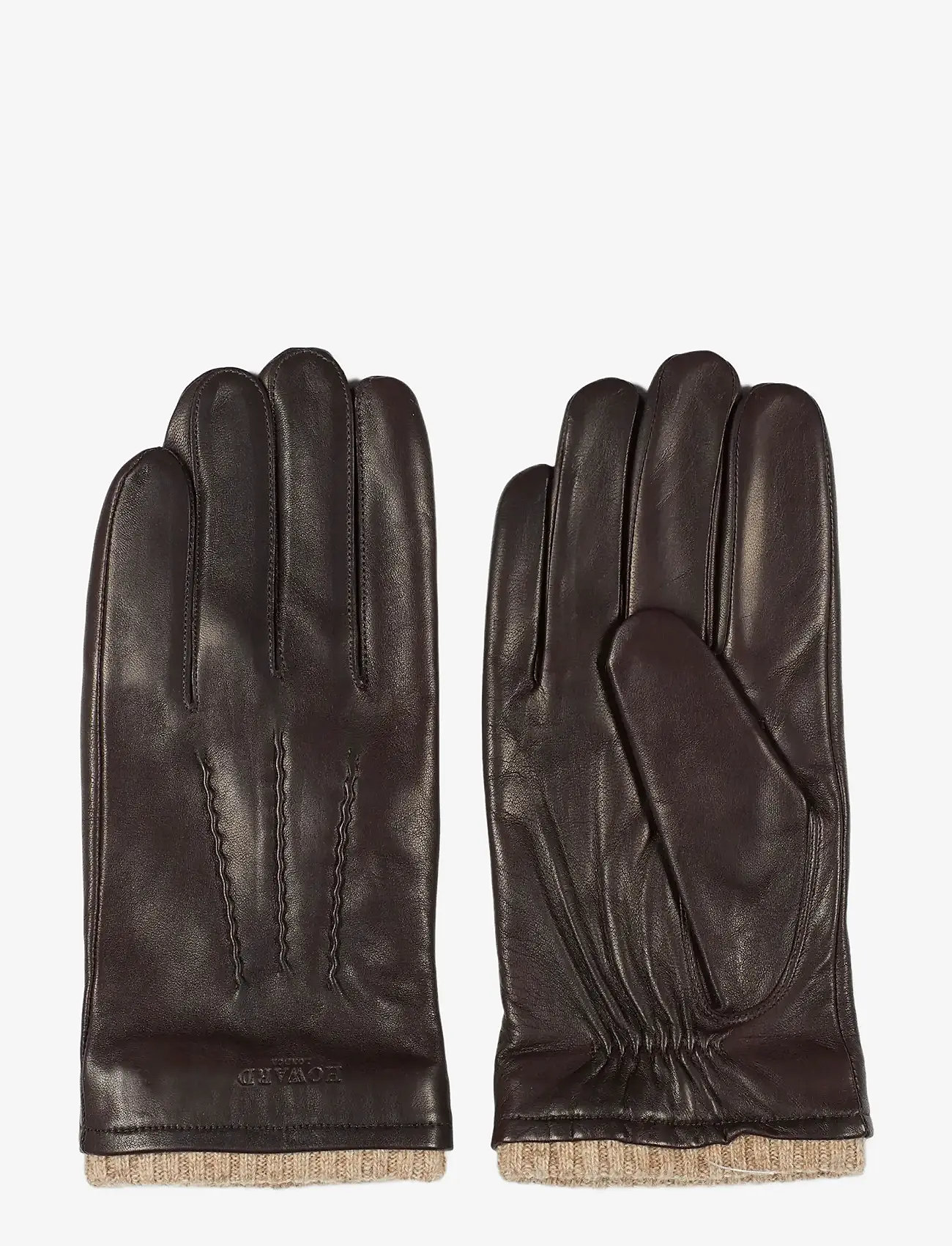 Howard London - Leather Gloves  Ted - huer & handsker - dark brown - 0