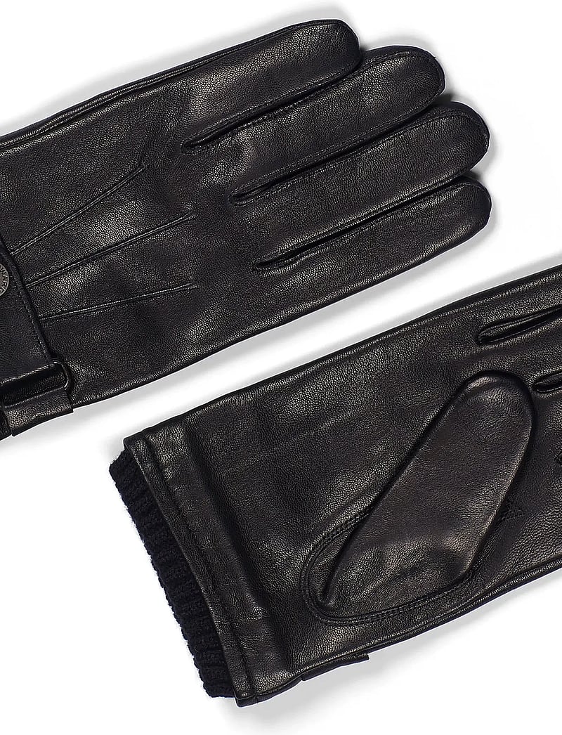 Howard London - Leather Gloves Smith - osta olukorra järgi - black - 1