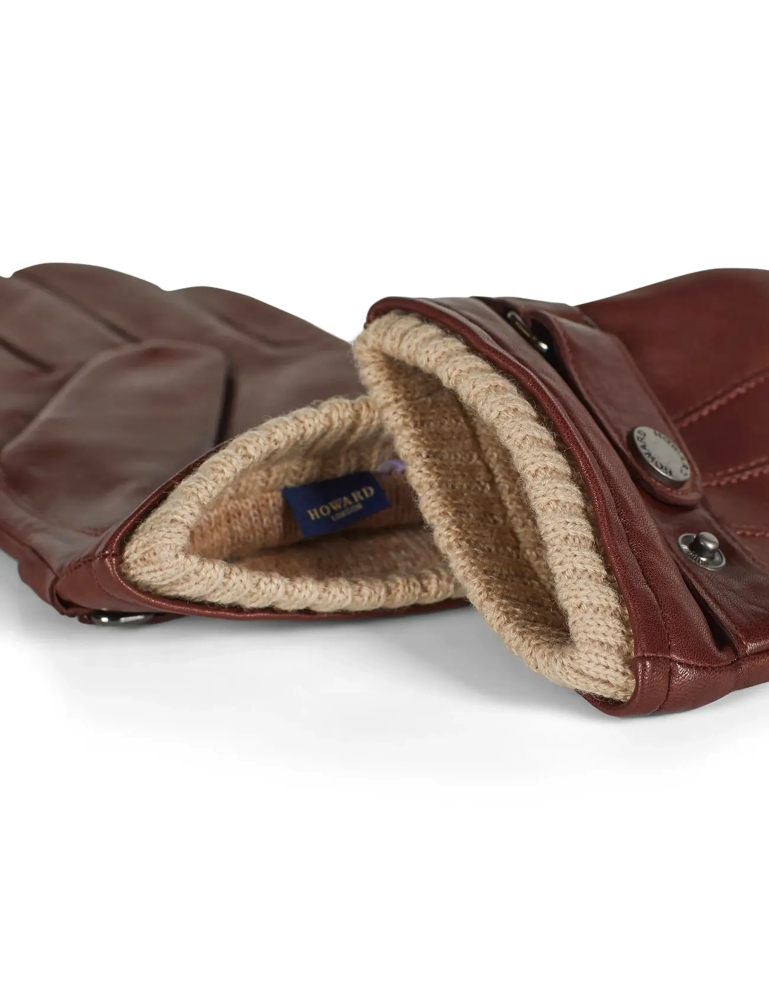 Howard London - Leather Gloves Smith - shop by occasion - brown - 2