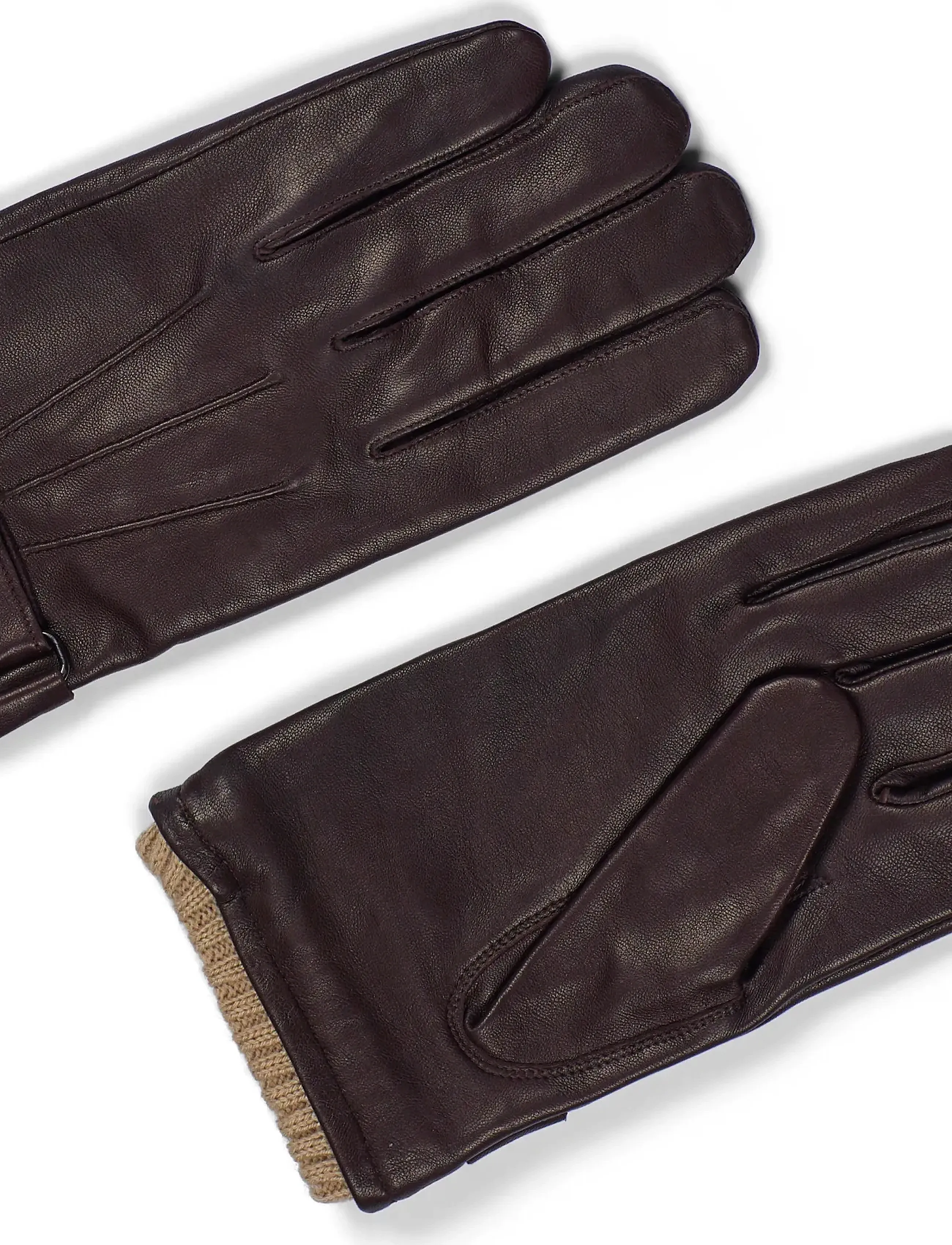 Howard London - Leather Gloves Smith - kupuj według okazji - dark brown - 1