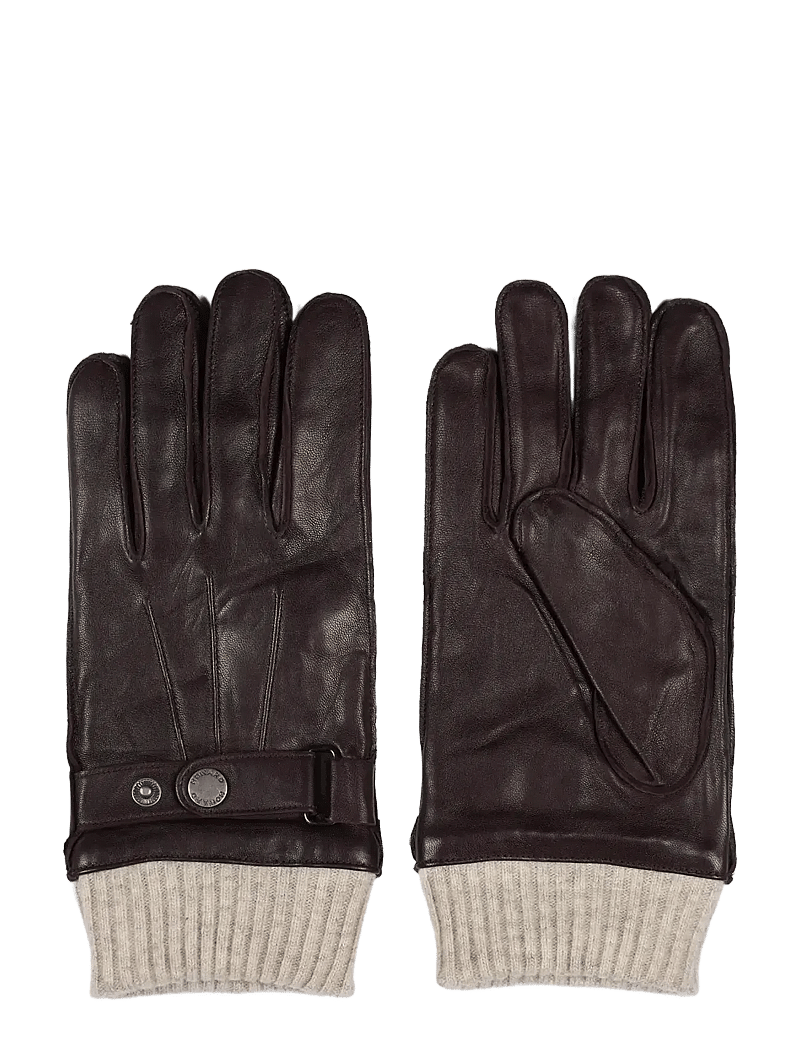 Howard London - Leather Gloves Carl - shoppa efter tillfälle - dark brown - 0