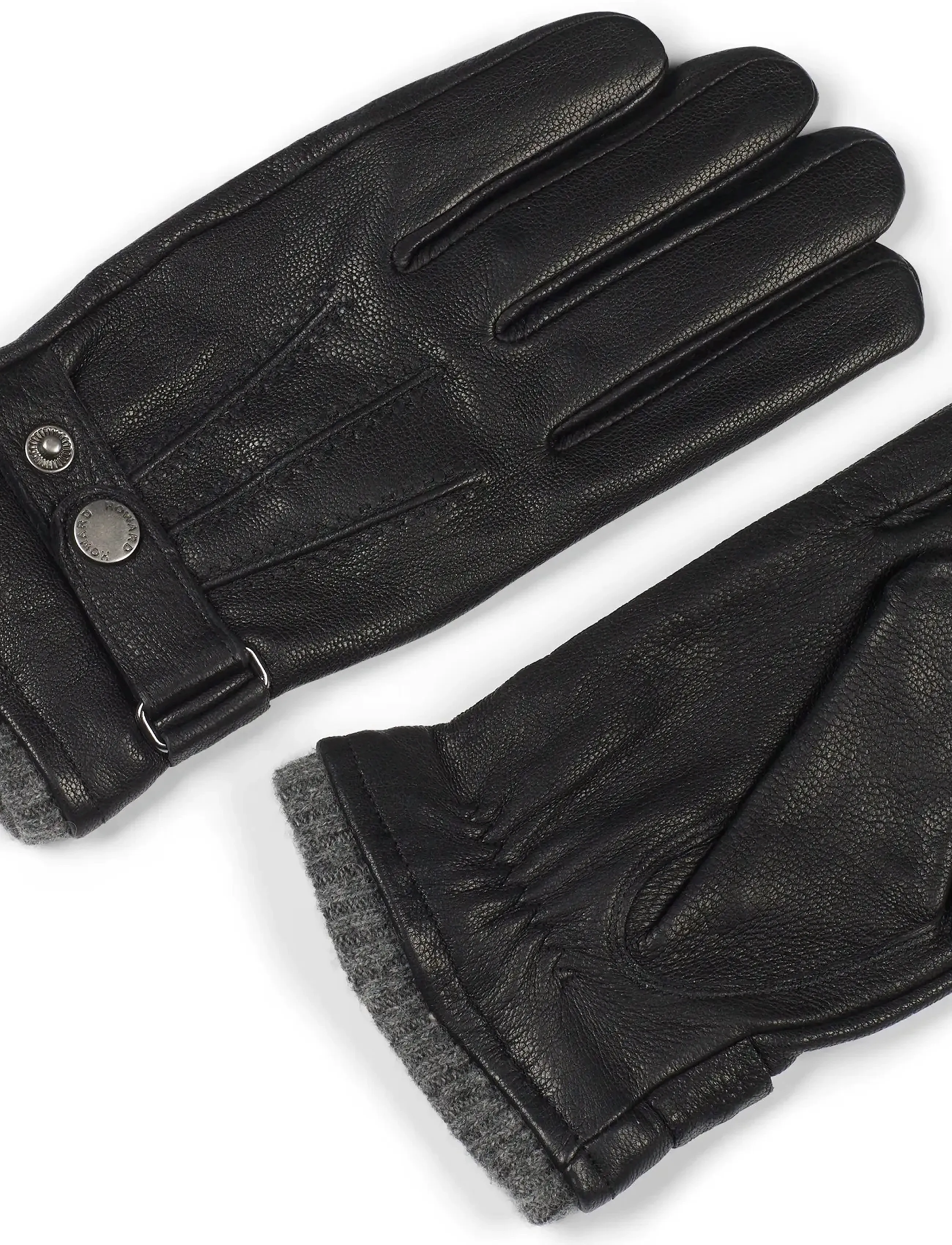 Howard London - Leather Gloves Bruno - shop efter anledning - black - 1