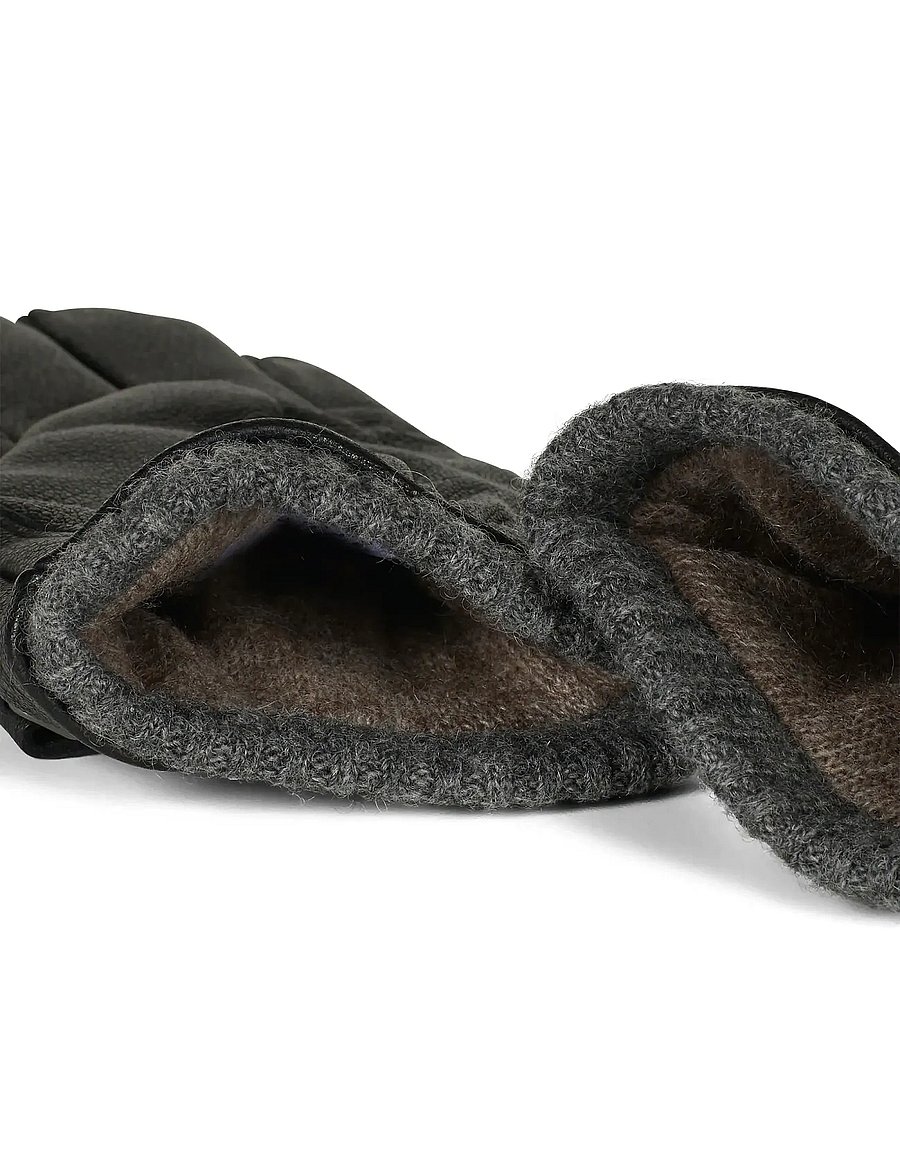 Howard London - Leather Gloves Bruno - osta olukorra järgi - black - 2