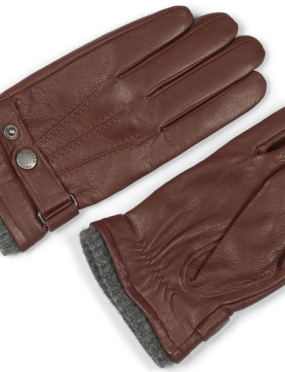Howard London - Leather Gloves Bruno - osta olukorra järgi - brown - 1