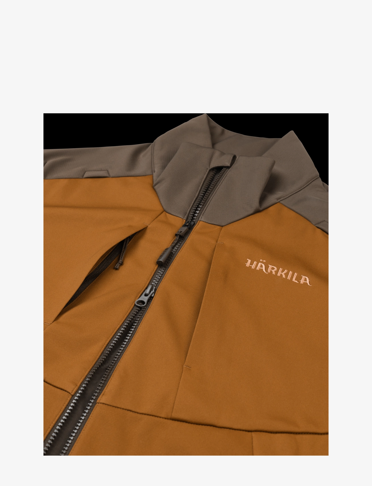 Härkila - Magni fleece jacket - rustique clay/shadow brown - 2