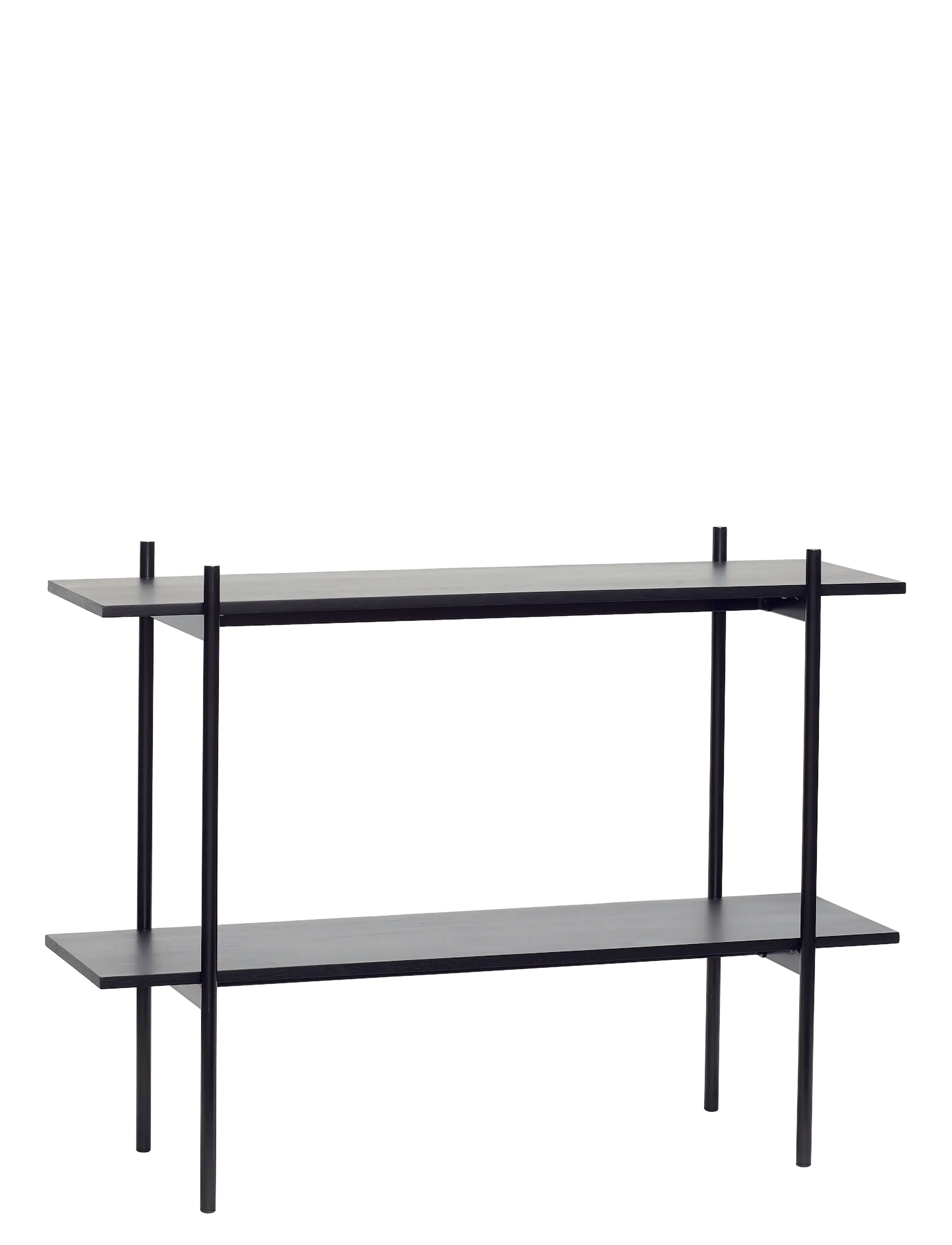 Hübsch Norm Shelf Single Small Black, Hylde, Sort, Str: ONE SIZE