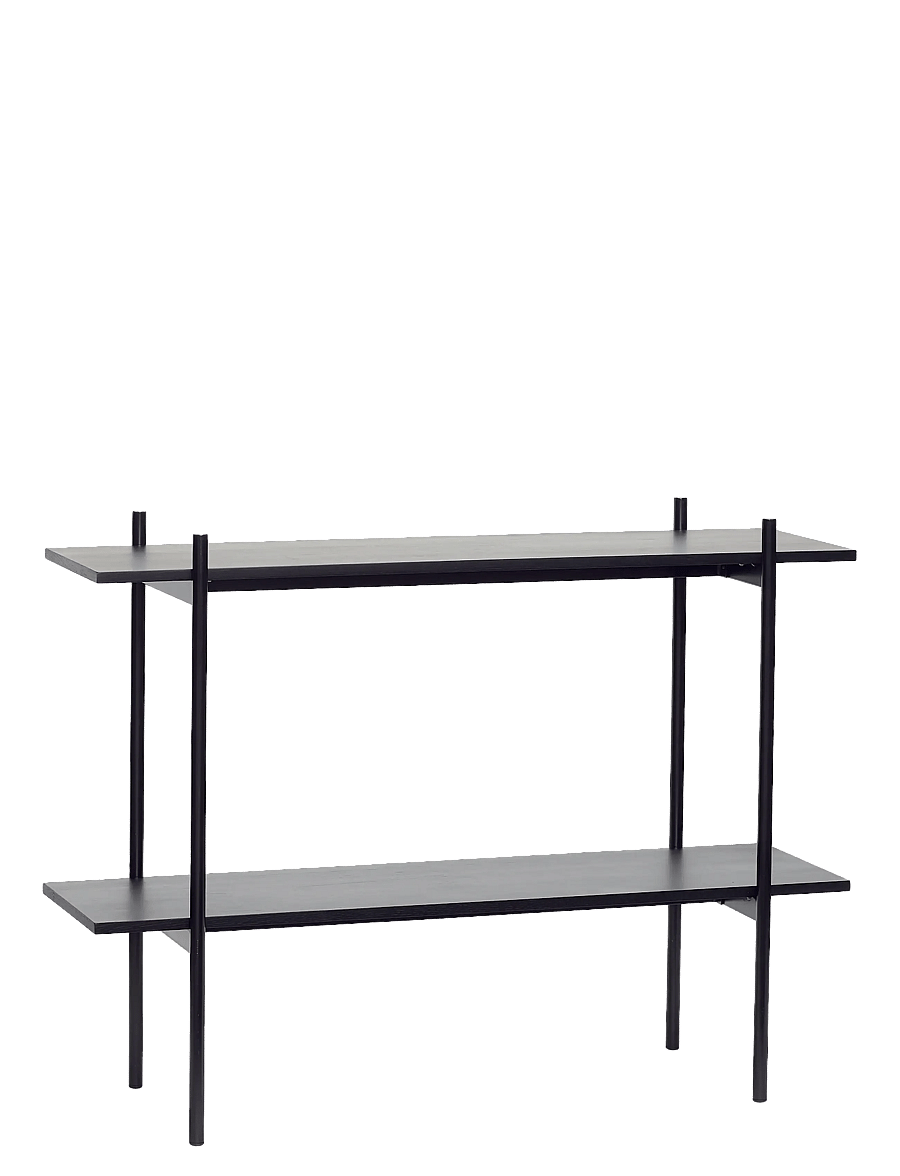 Hübsch - Norm Shelf Single Small Black - regale und verwahrung - black - 1
