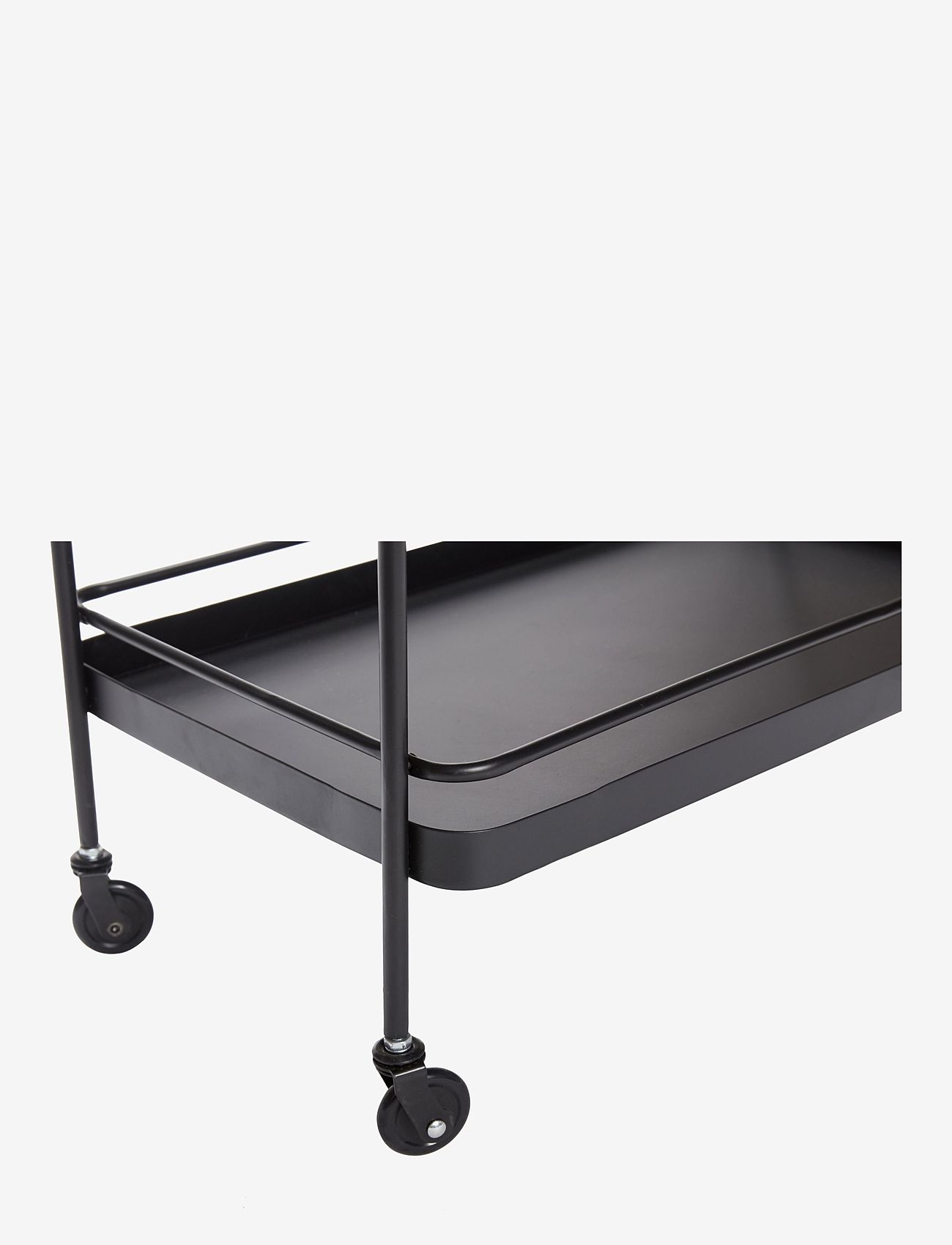 Hübsch - Enjoy Trolley Black - tables - black - 1