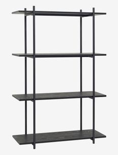 Norm Shelf Unit Single Large Black, Hübsch