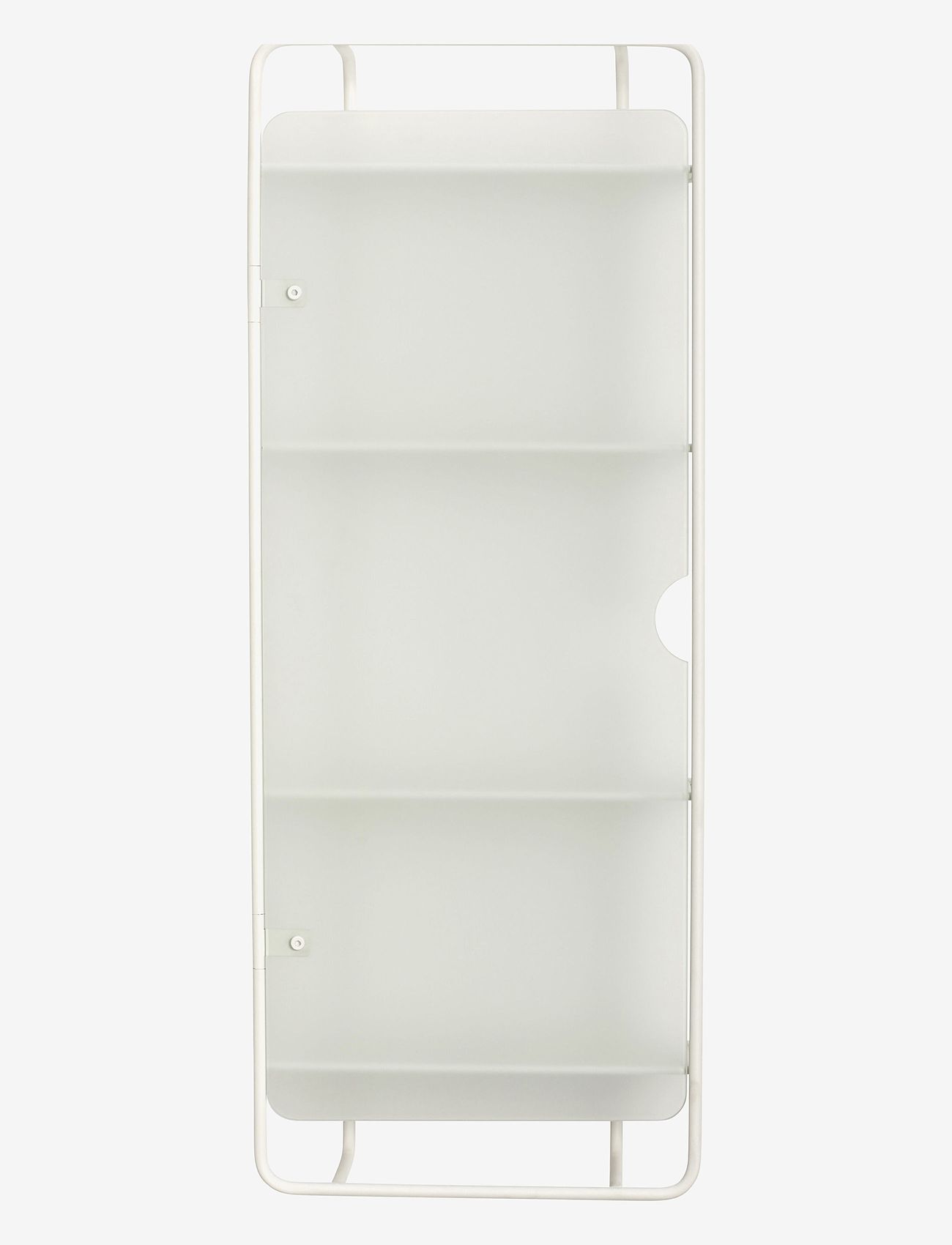 Hübsch - Form Wall Shelf - regale und verwahrung - white - 0