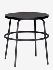 Hübsch - Ash Side Table Black - stalai - black - 0
