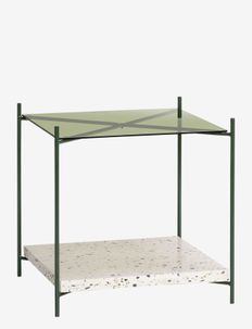 Niche Side Table Green/Terrazzo, Hübsch
