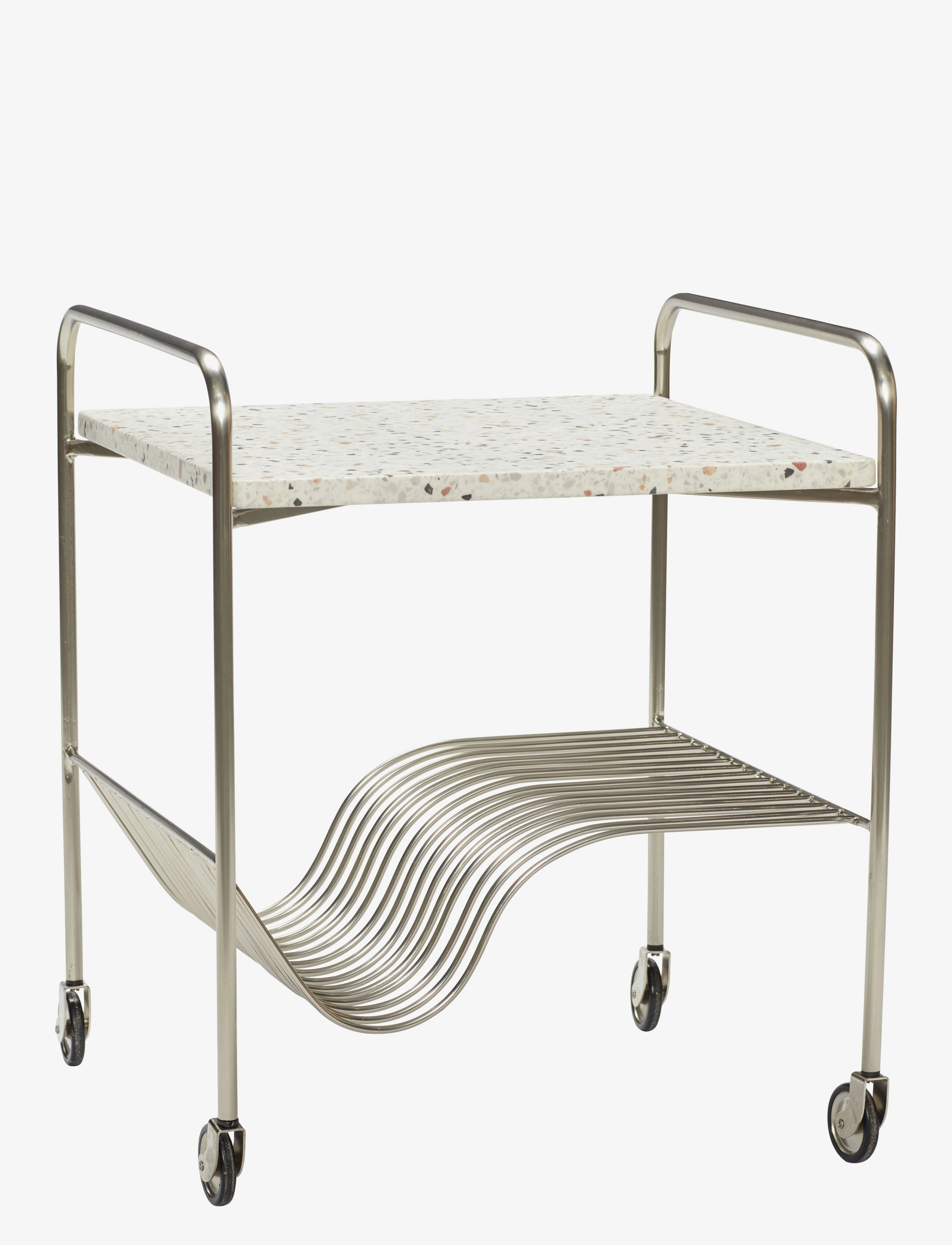 Hübsch Wave Trolley - Bord - MULTI COLOUR / multi