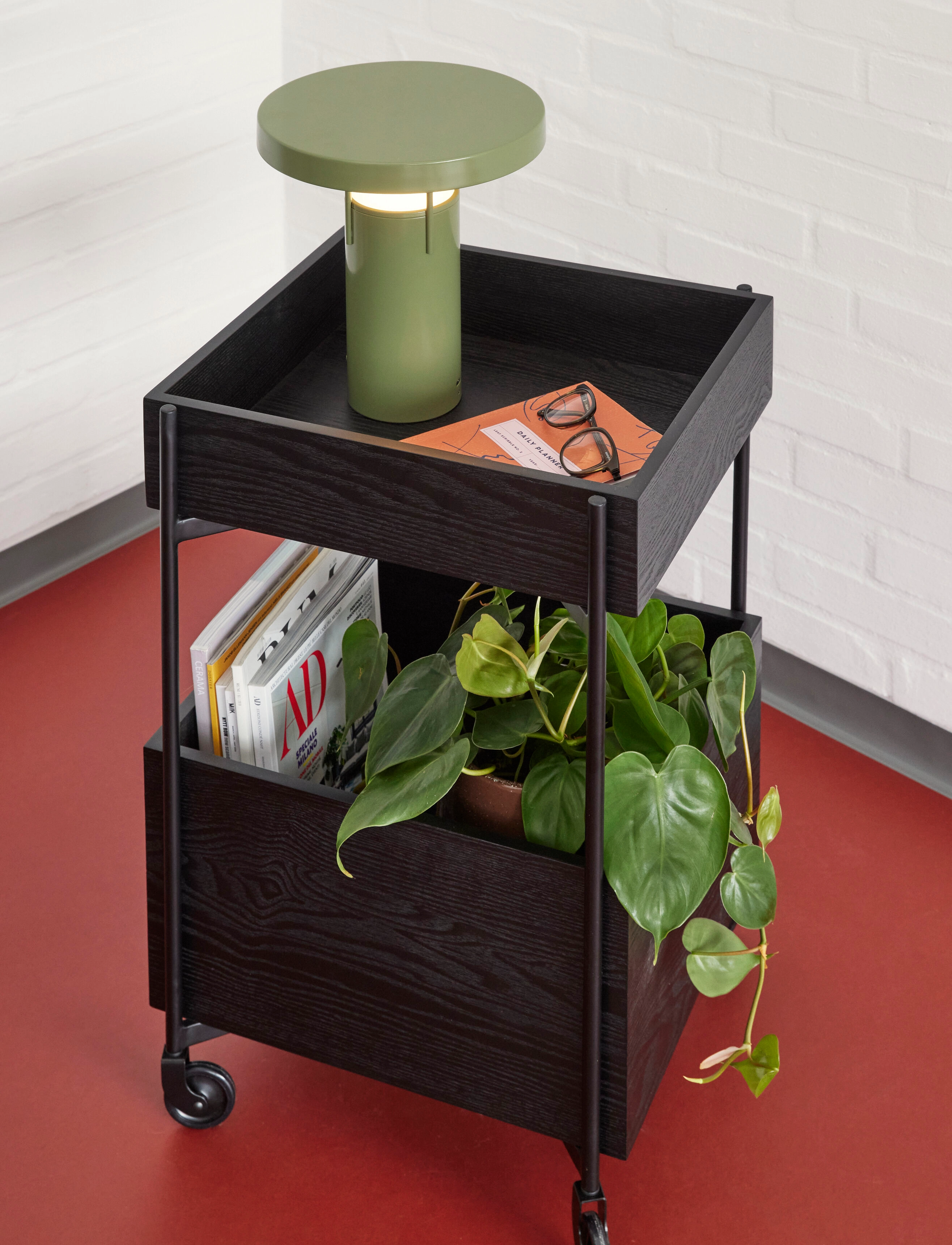 Hübsch - Fresh Trolley - black - 2