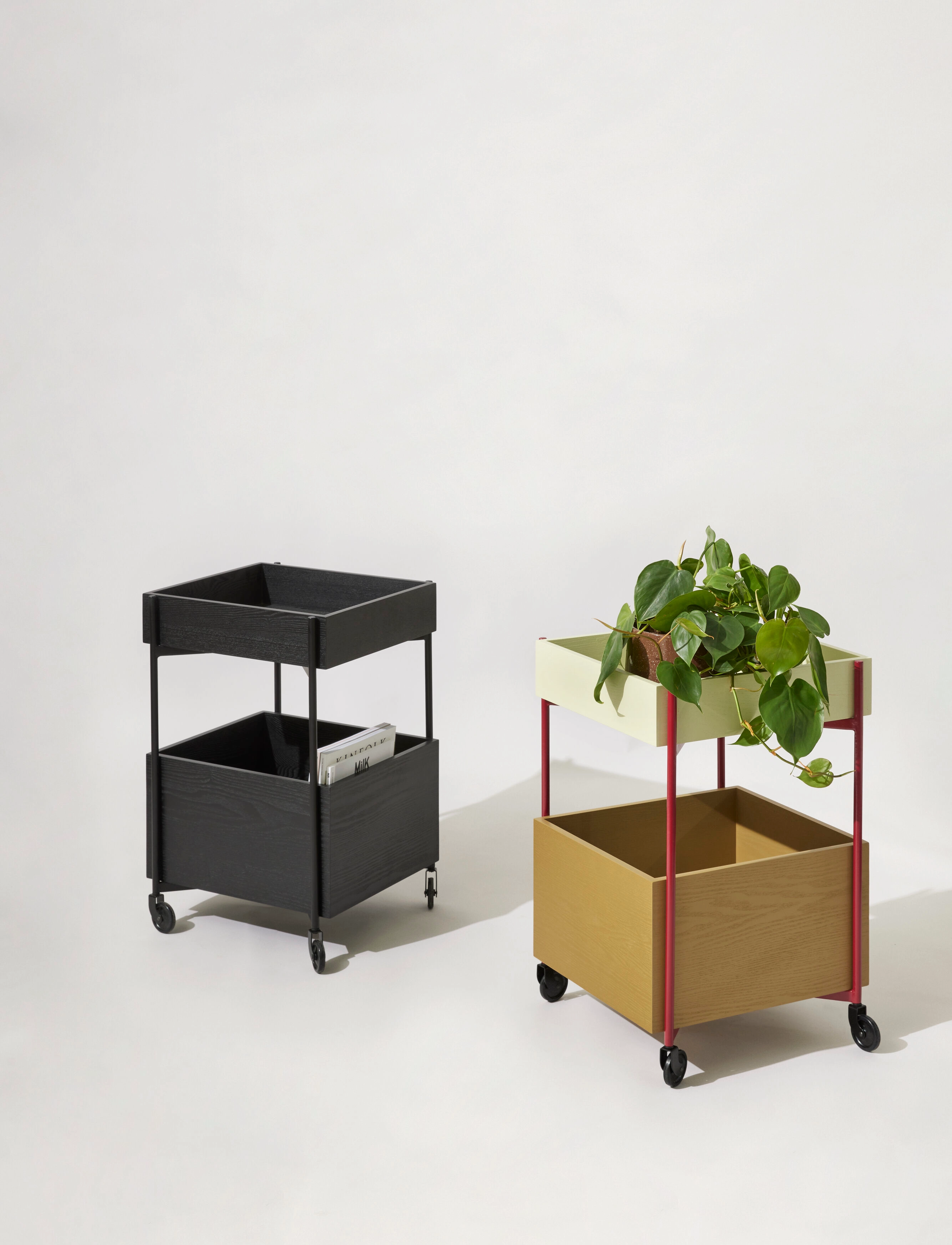 Hübsch - Fresh Trolley - black - 5