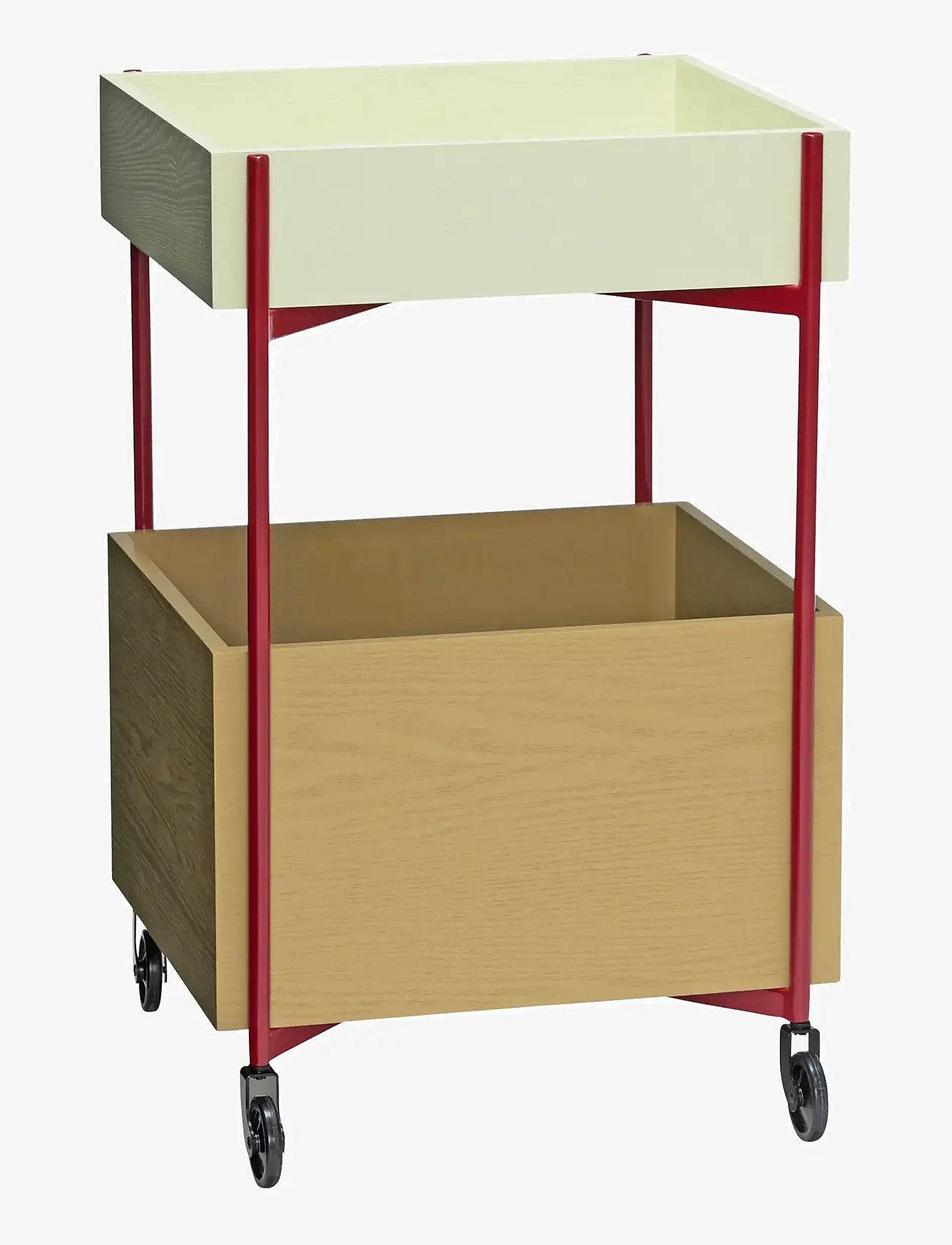 Hübsch - Fresh Trolley Multicolour - nach preis einkaufen - green - 0