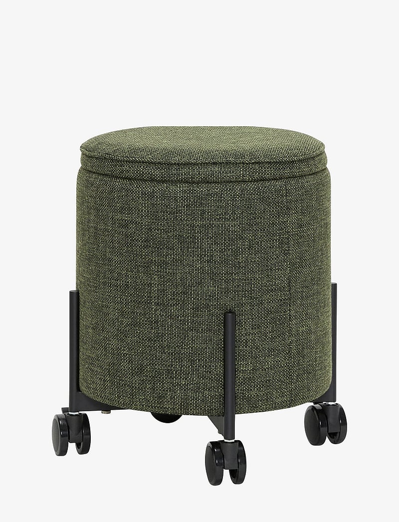 Hübsch - Contain Pouffe - kott-toolid - green - 0