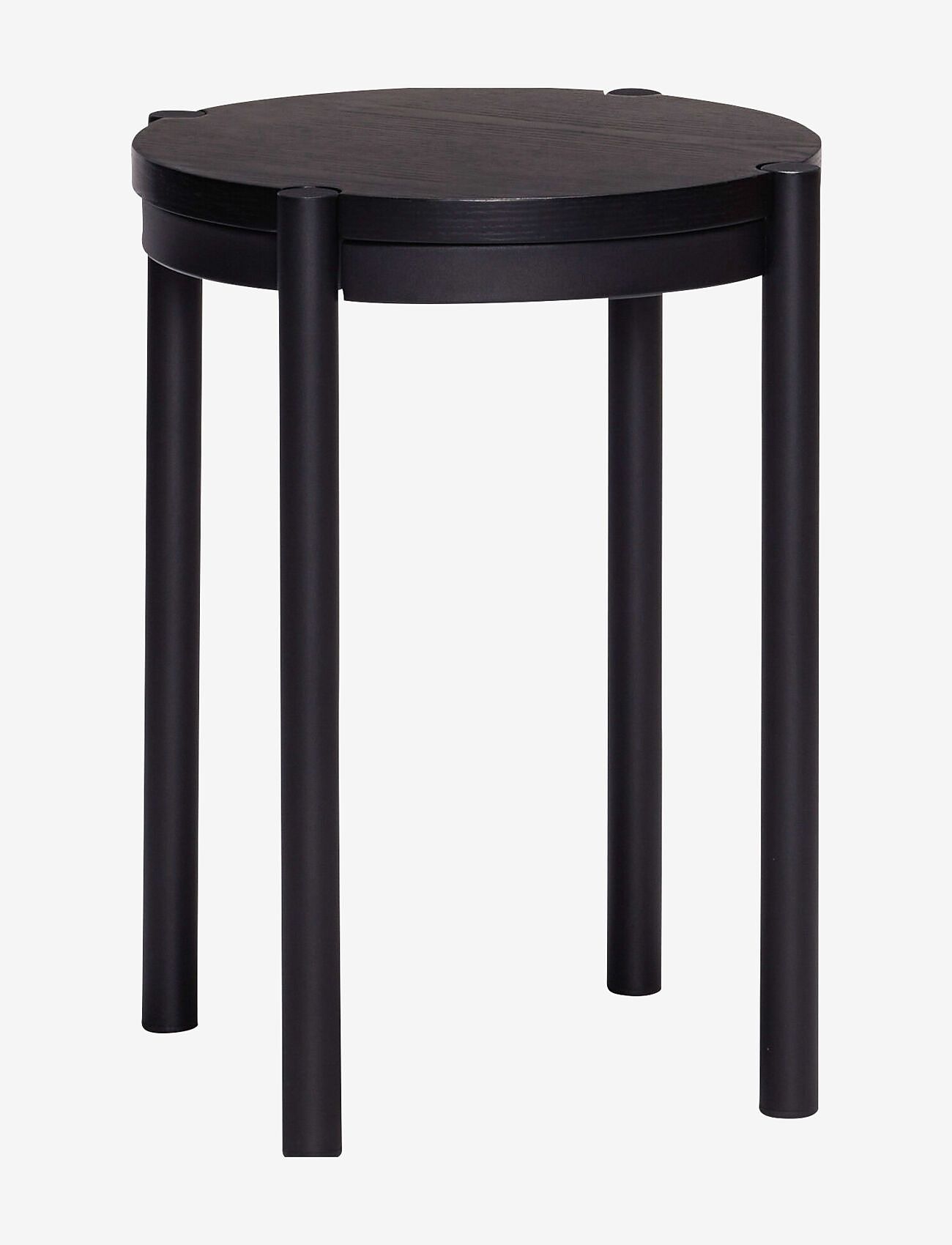 Hübsch - Oto Stool Black - black - 0