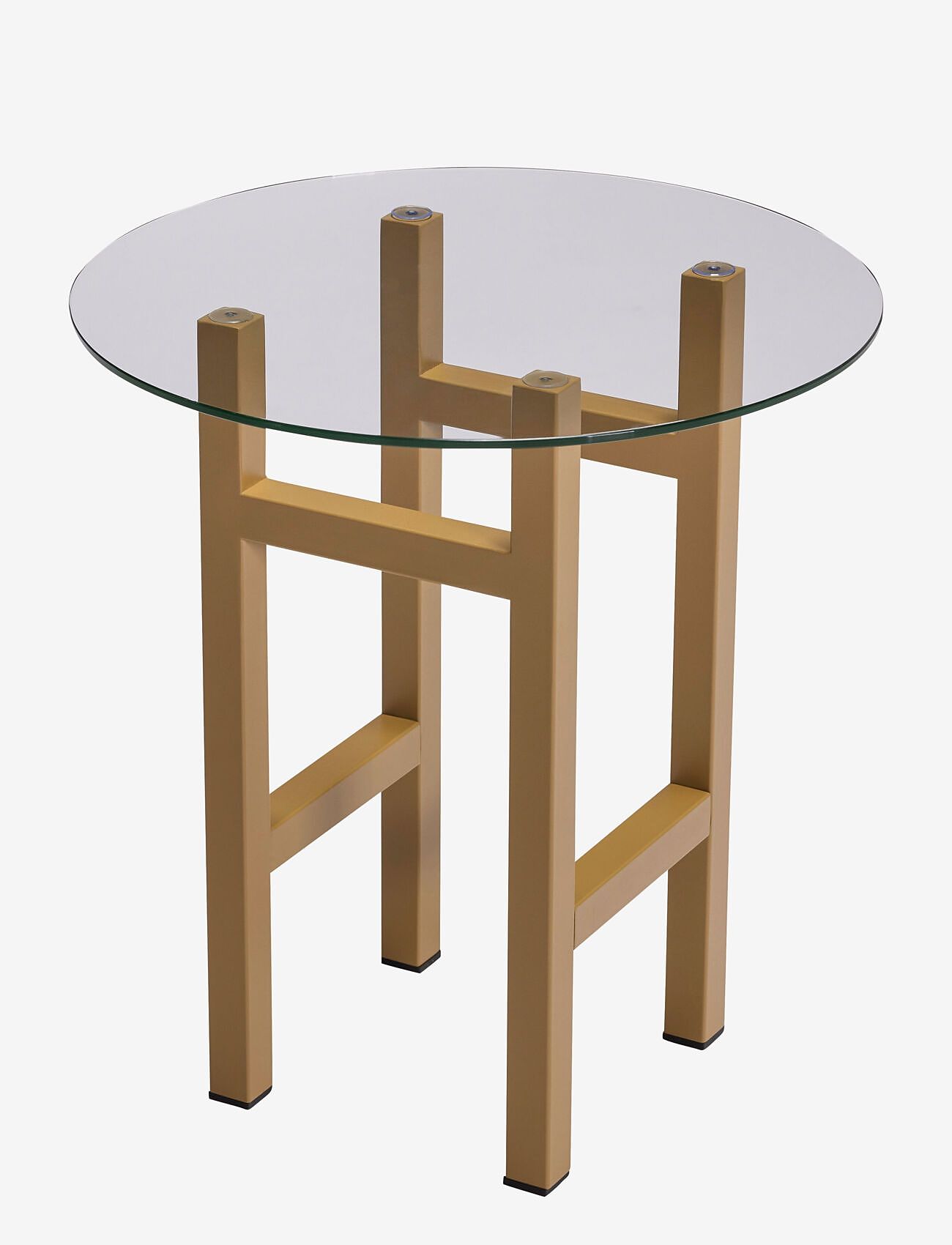 Hübsch - Elevate Side Table Olive - clear,olive - 1