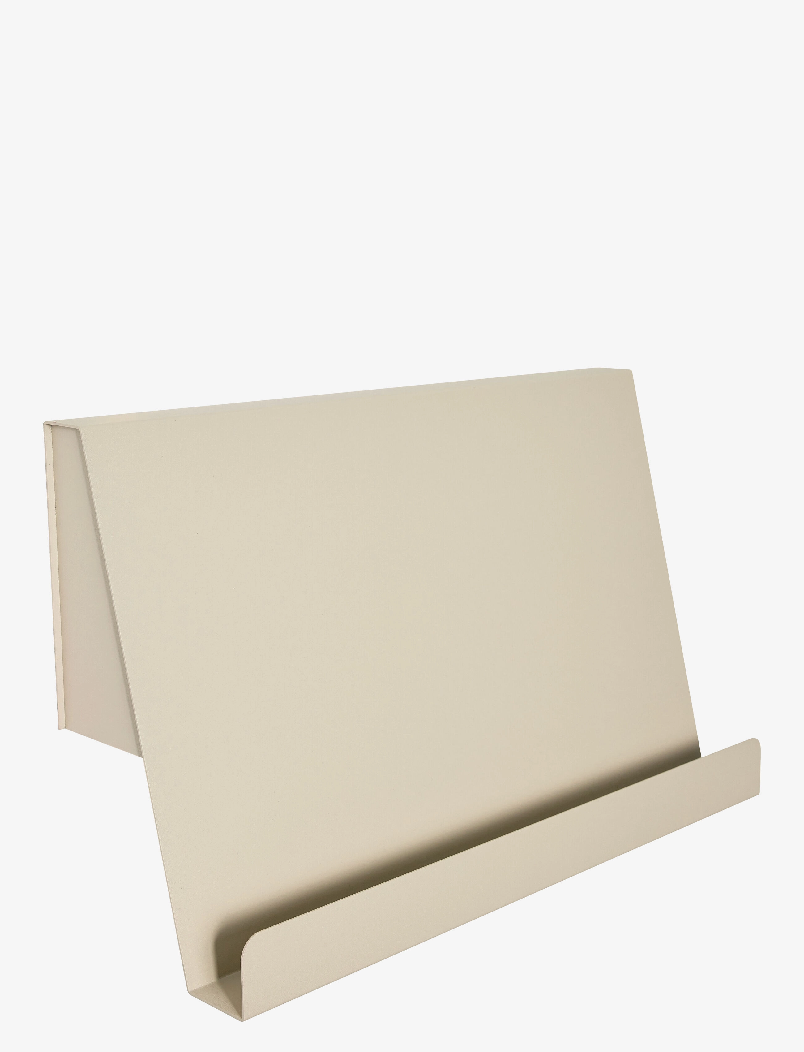 Hübsch - Slope Wall Magazine Holder Sand - sand - 1