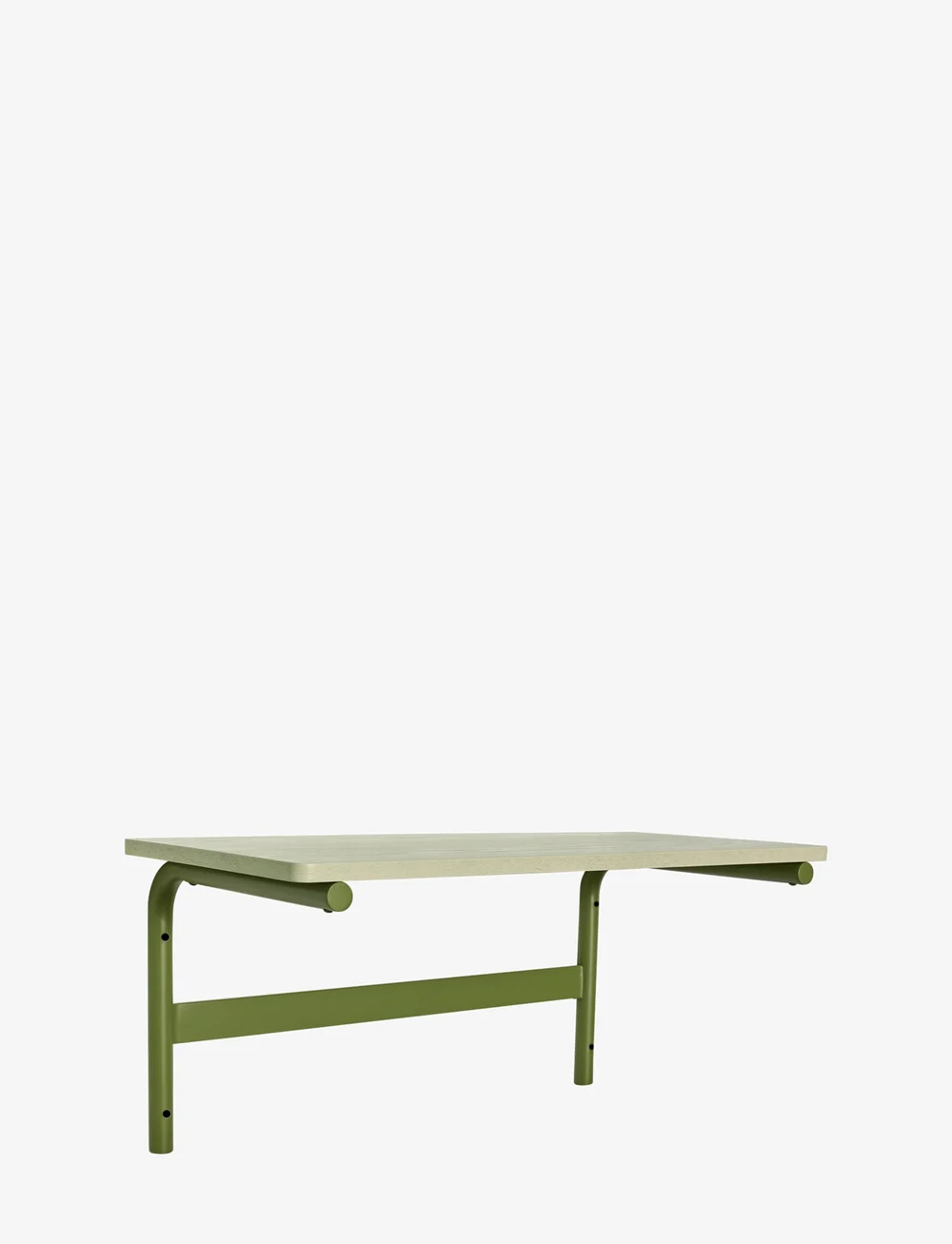 Hübsch - Koi Desk - schreibtische - grey,light green - 0