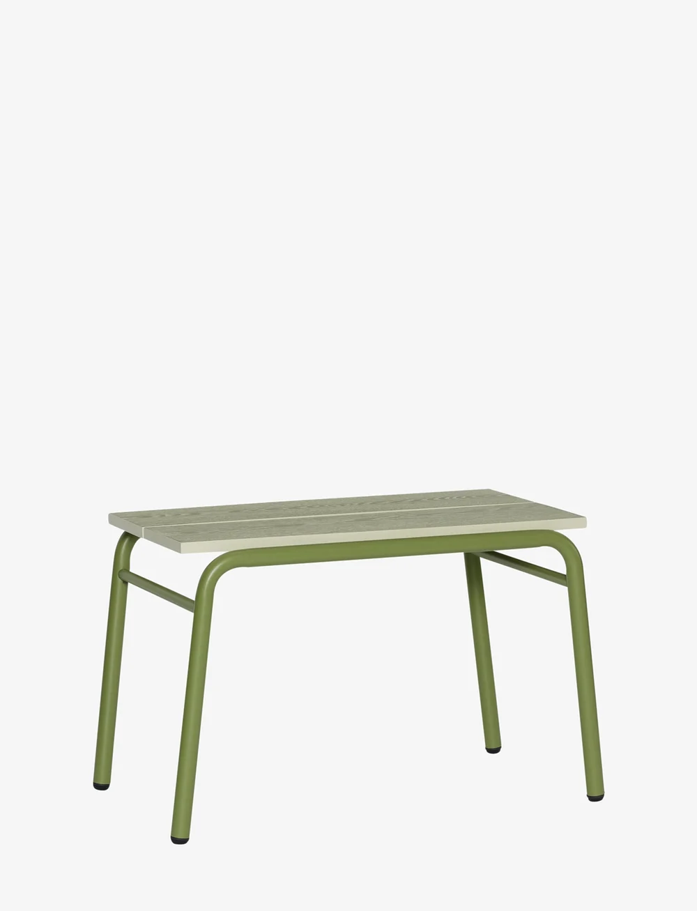 Hübsch - Koi Bench - hocker & bänke - grey,light green - 0