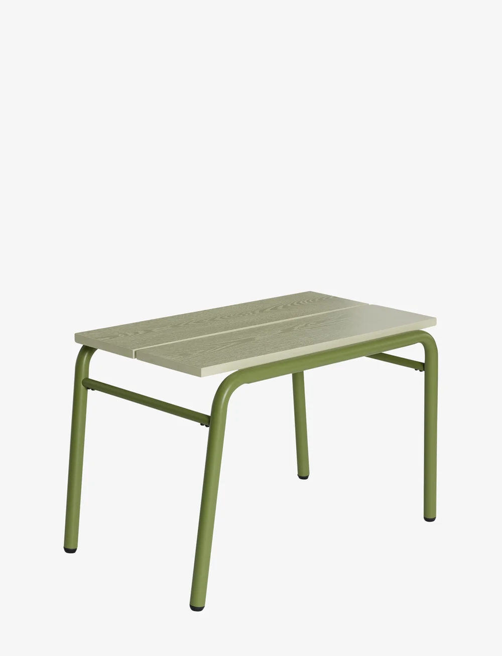 Hübsch - Koi Bench - hocker & bänke - grey,light green - 1