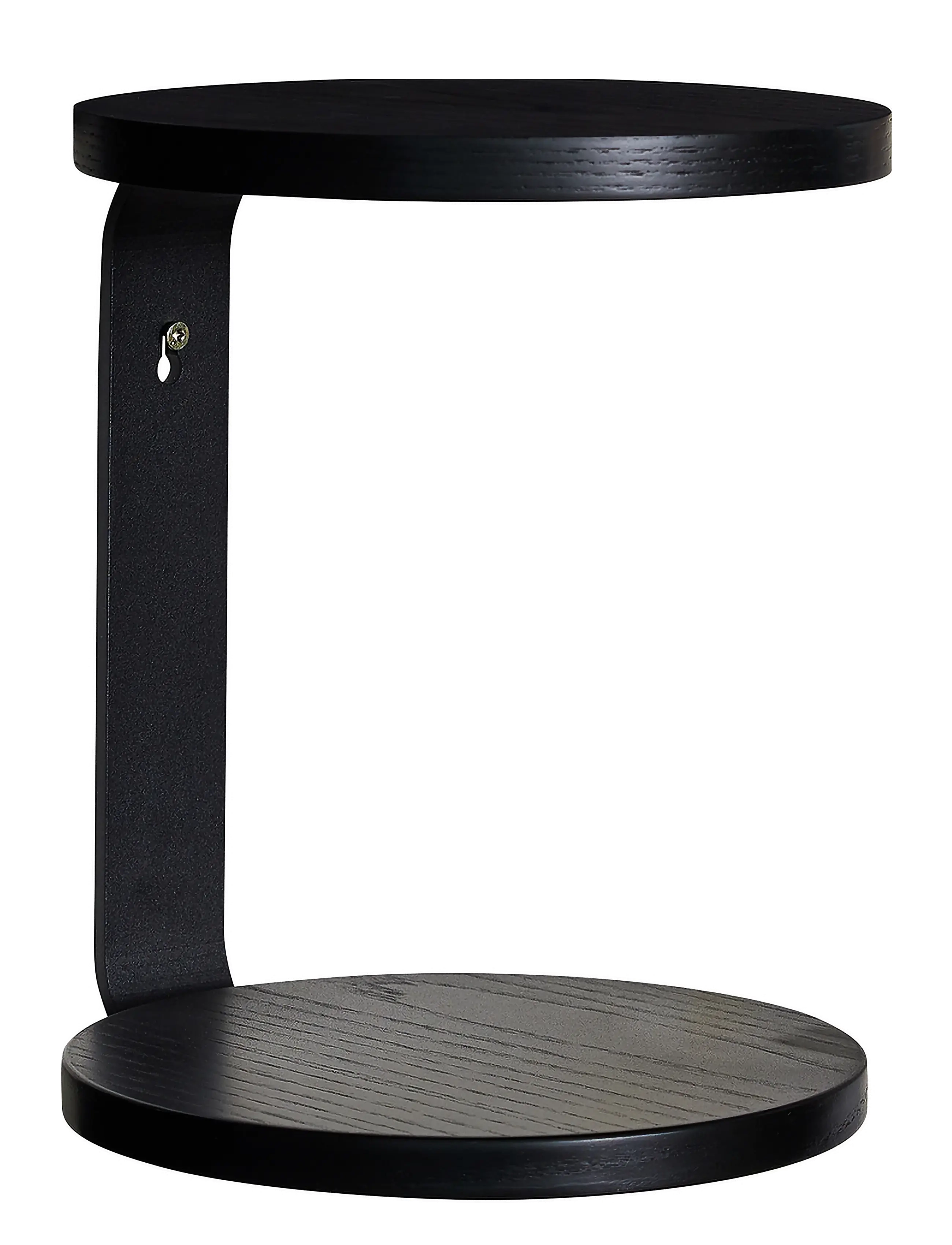 Hübsch Oto Wall Shelf, Hylde, Sort, Str: ONE SIZE