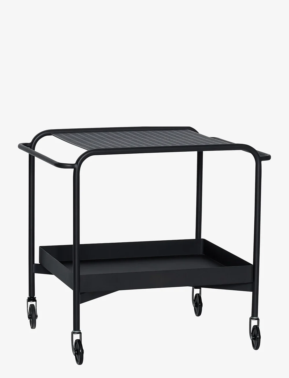Hübsch - Push Trolley - tischwagen - black - 0