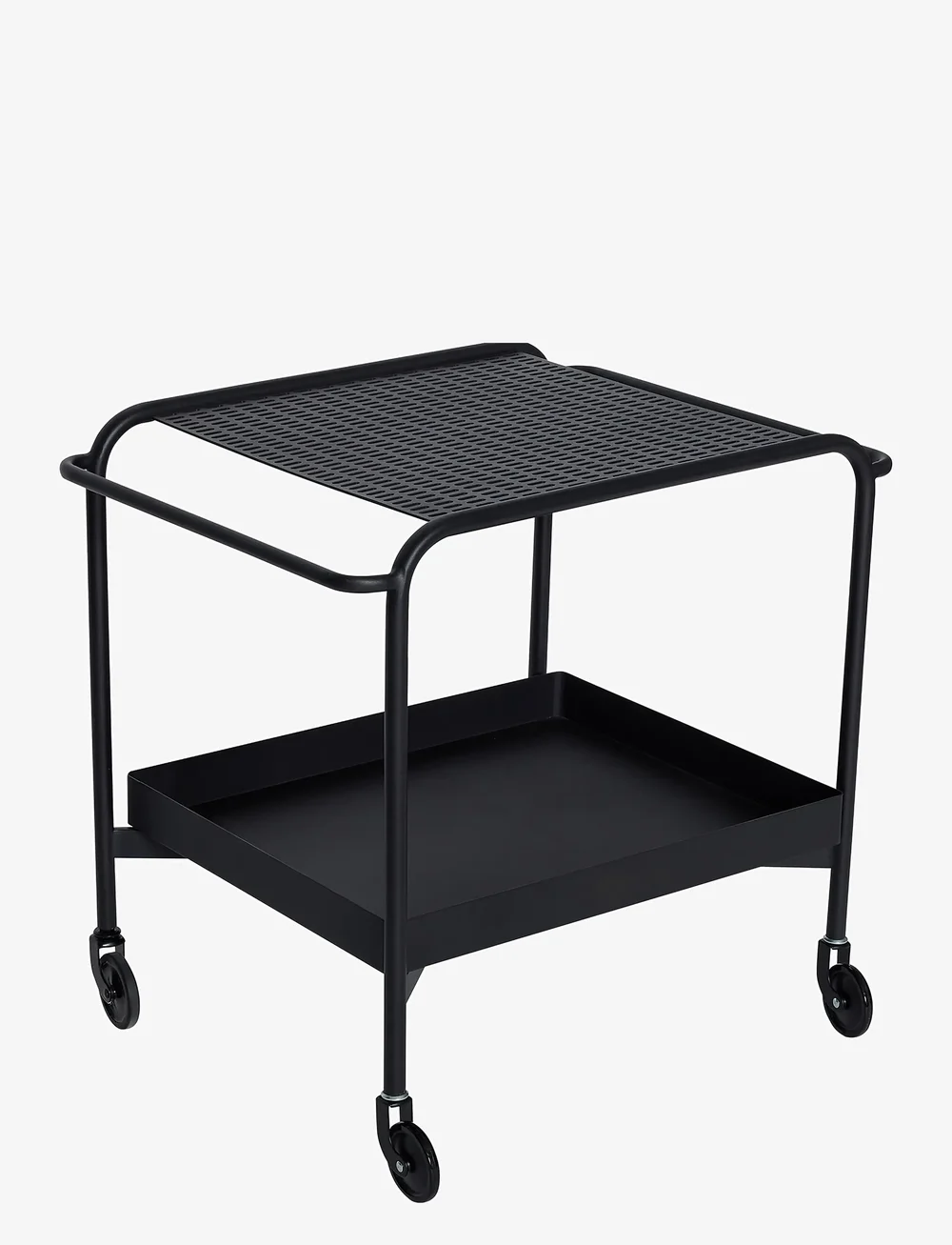 Hübsch - Push Trolley - tischwagen - black - 1