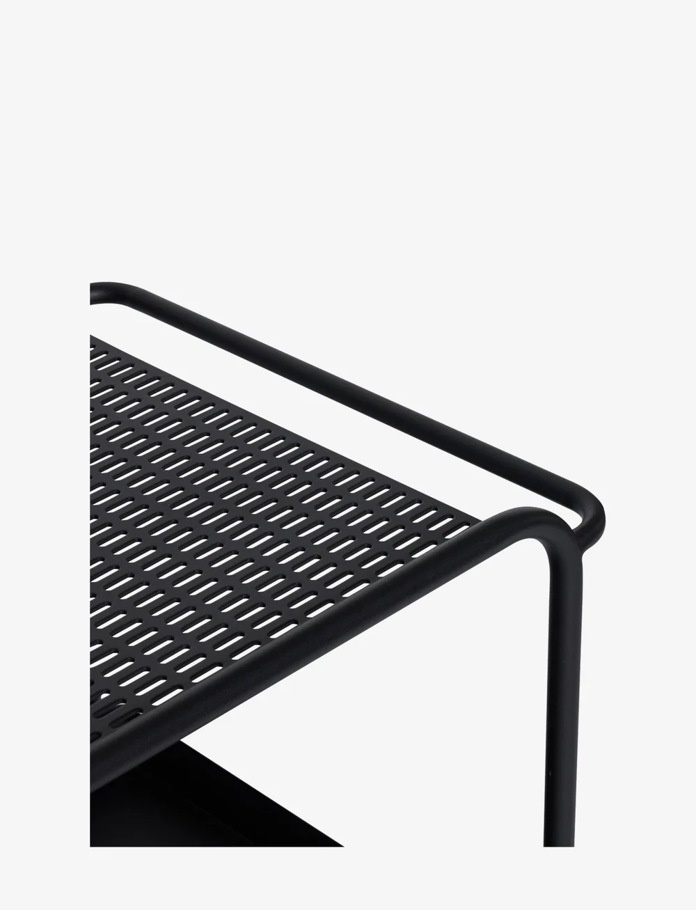 Hübsch - Push Trolley - tischwagen - black - 2