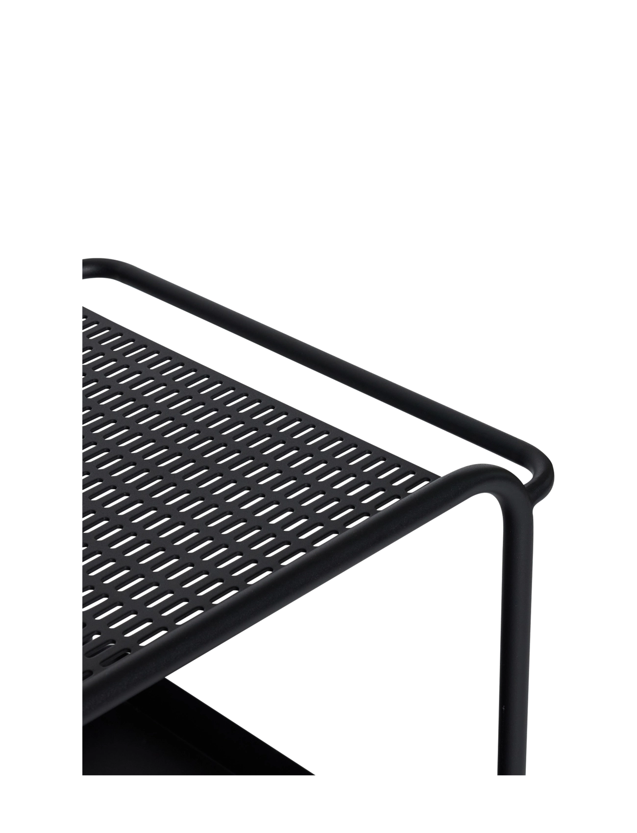 Hübsch - Push Trolley - table trolleys - black - 3